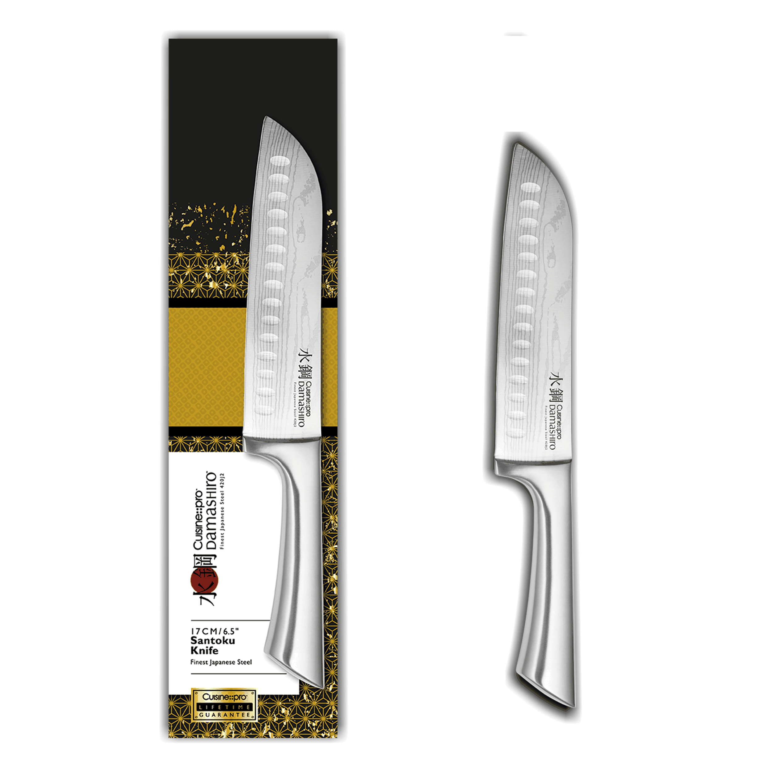 Couteau Santoku 16,5 cm Damashiro®Cuisine::pro®