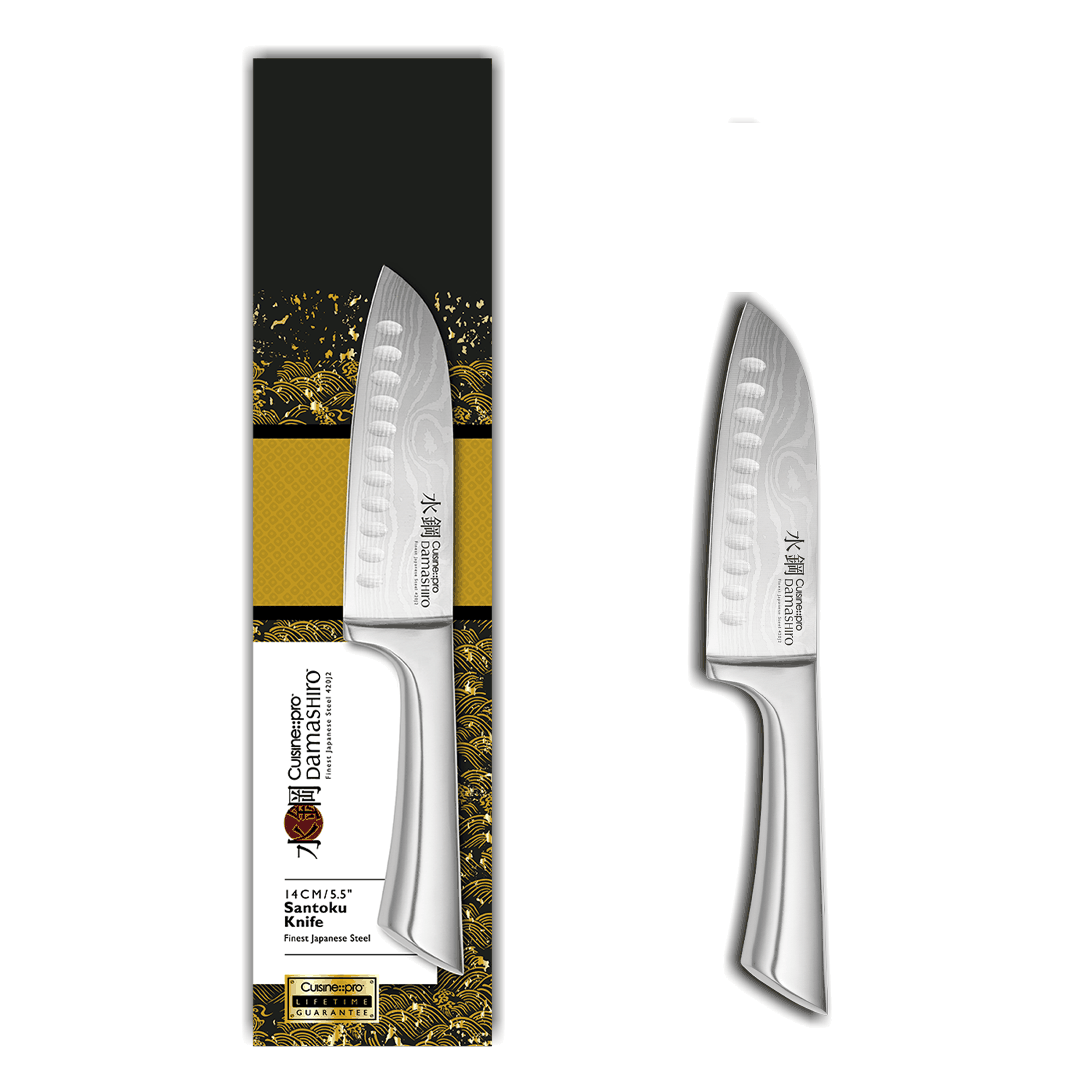 Cuisine::pro® Damashiro® Santoku Knife 5.5in