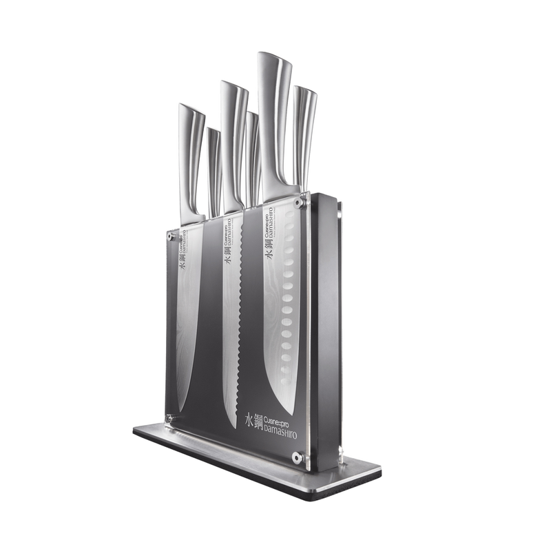 Bloc de couteaux 7 pièces Kin Damashiro®Cuisine::pro®