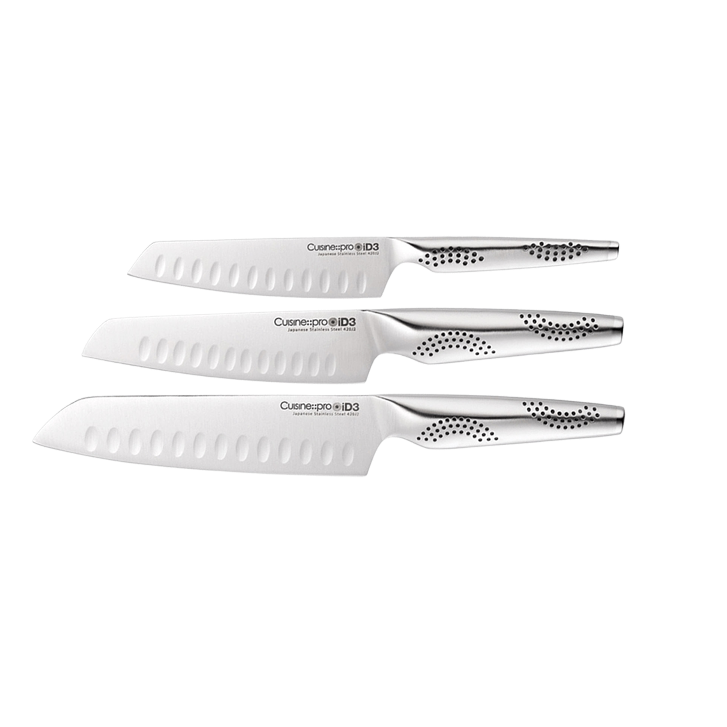 Cuisine::pro® iD3® 3-Piece Santoku Set