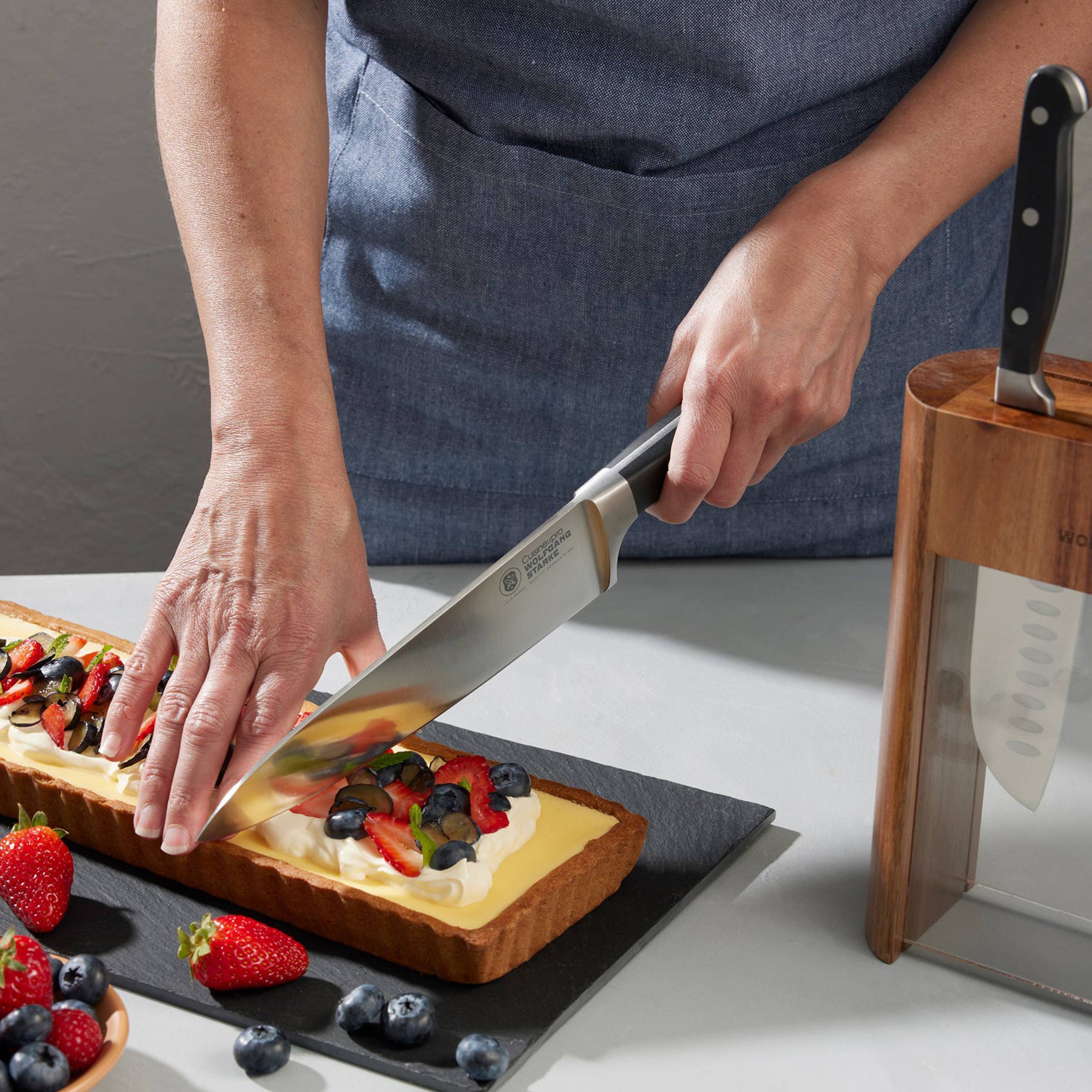 Cuisine::pro® WOLFGANG STARKE Klar 7-Piece Knife Block