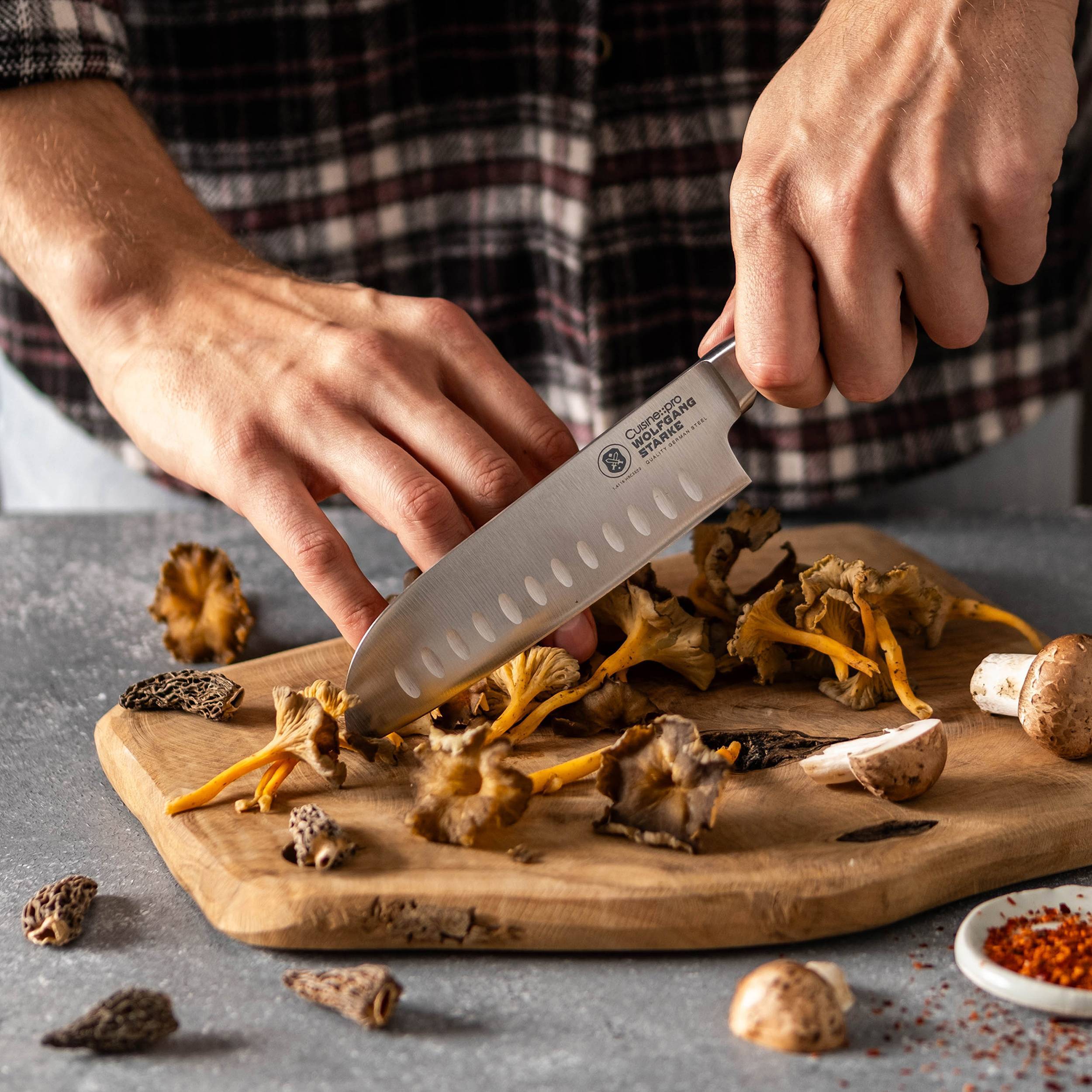 Cuisine::pro® WOLFGANG STARKE Klar 7-Piece Knife Block