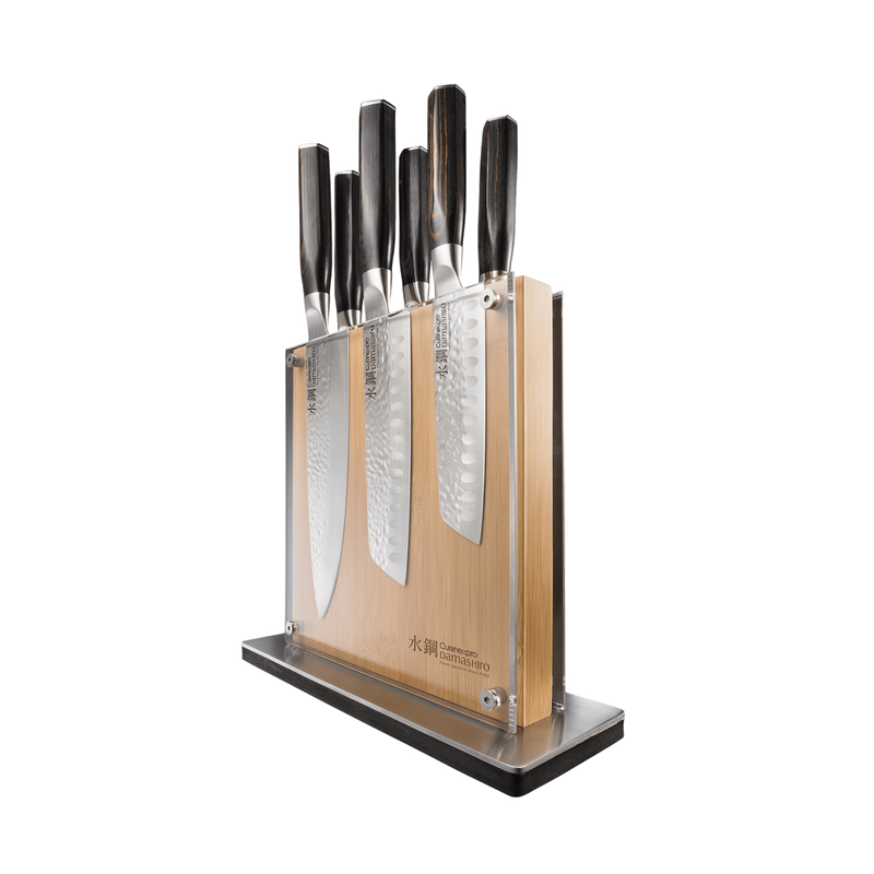 Bloc de couteaux 7 pièces Shi Damashiro EMPEROR®Cuisine::pro®