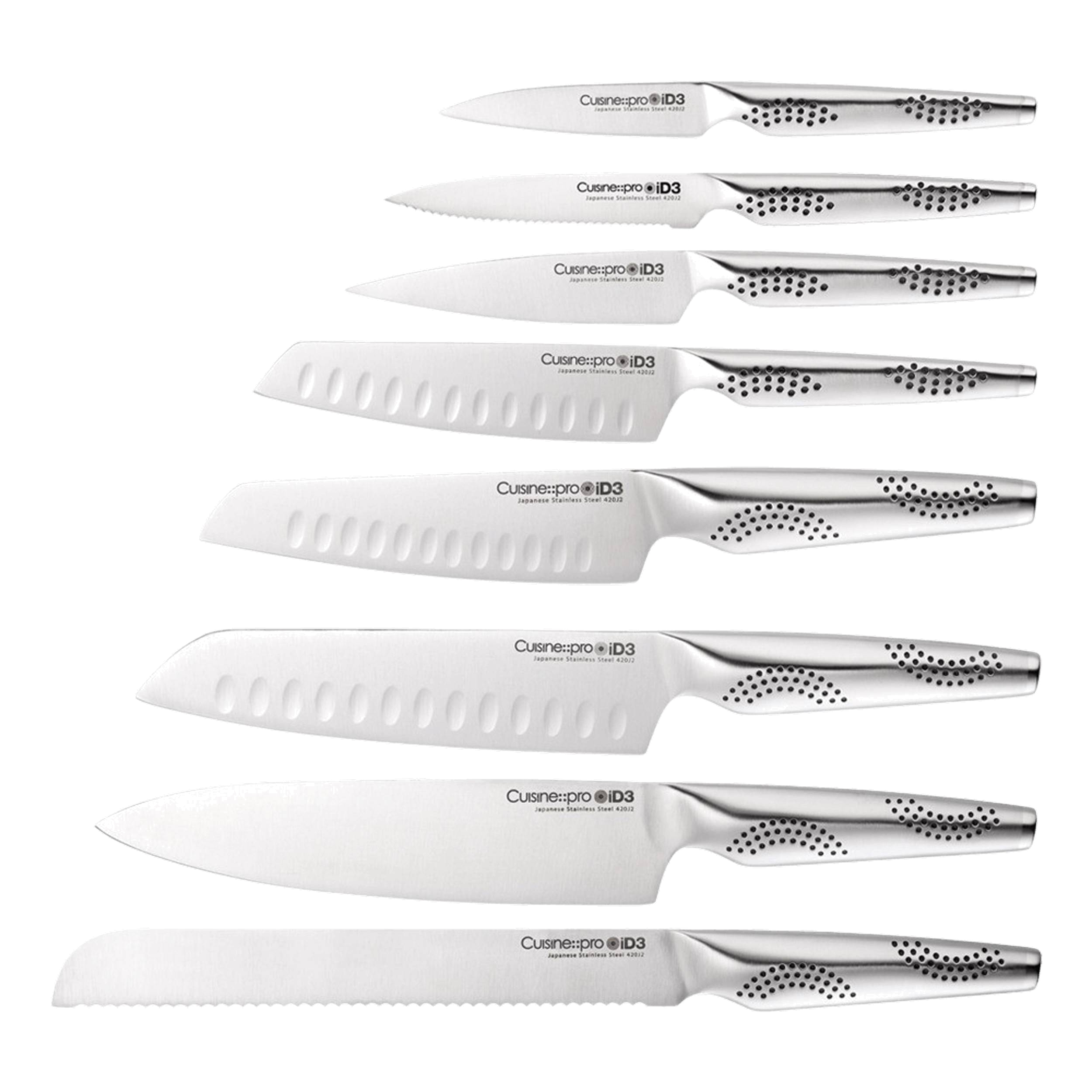 Bloc de couteaux 9 pièces Ryu iD3®Cuisine::pro®