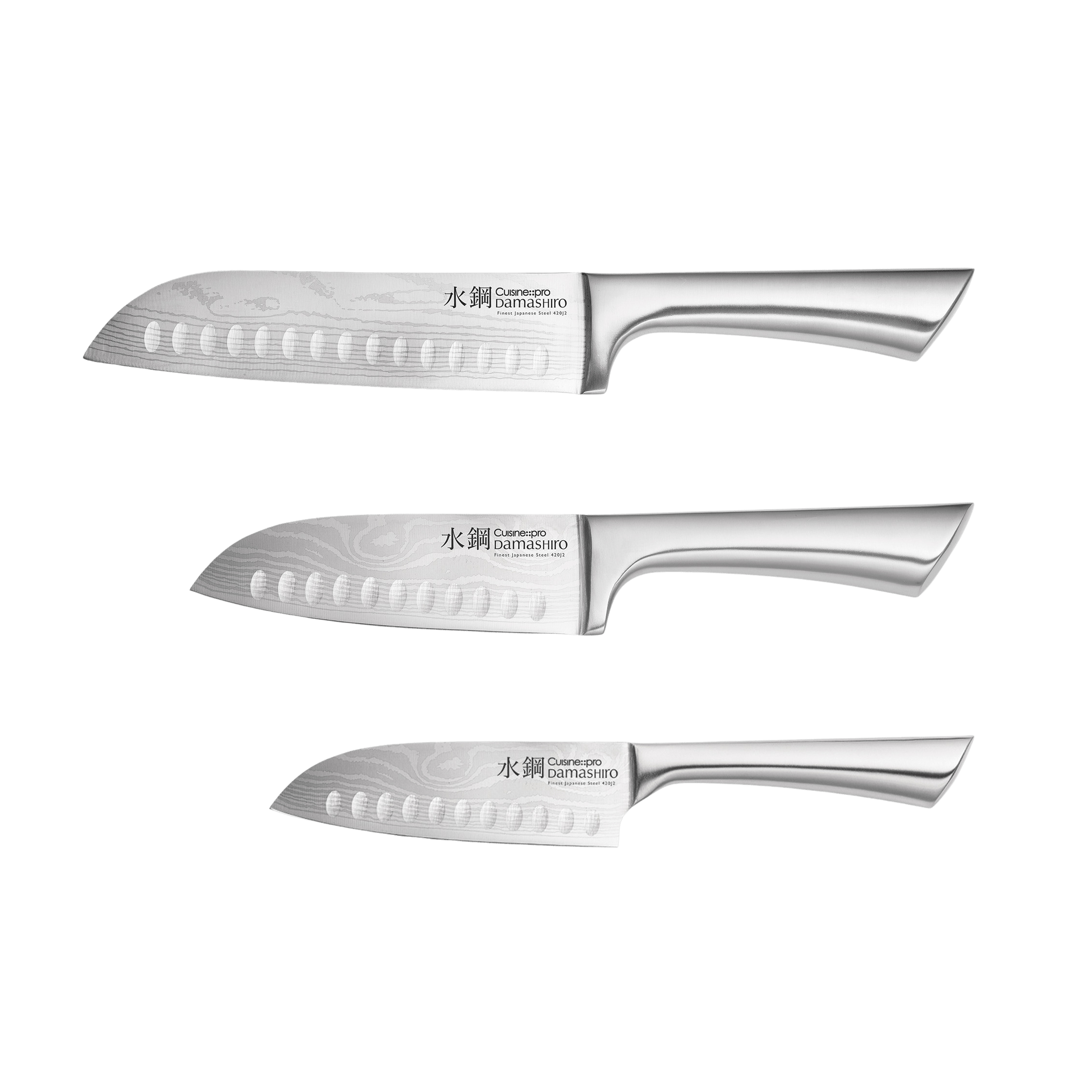 Cuisine::pro® Damashiro® 3-Piece Santoku Set