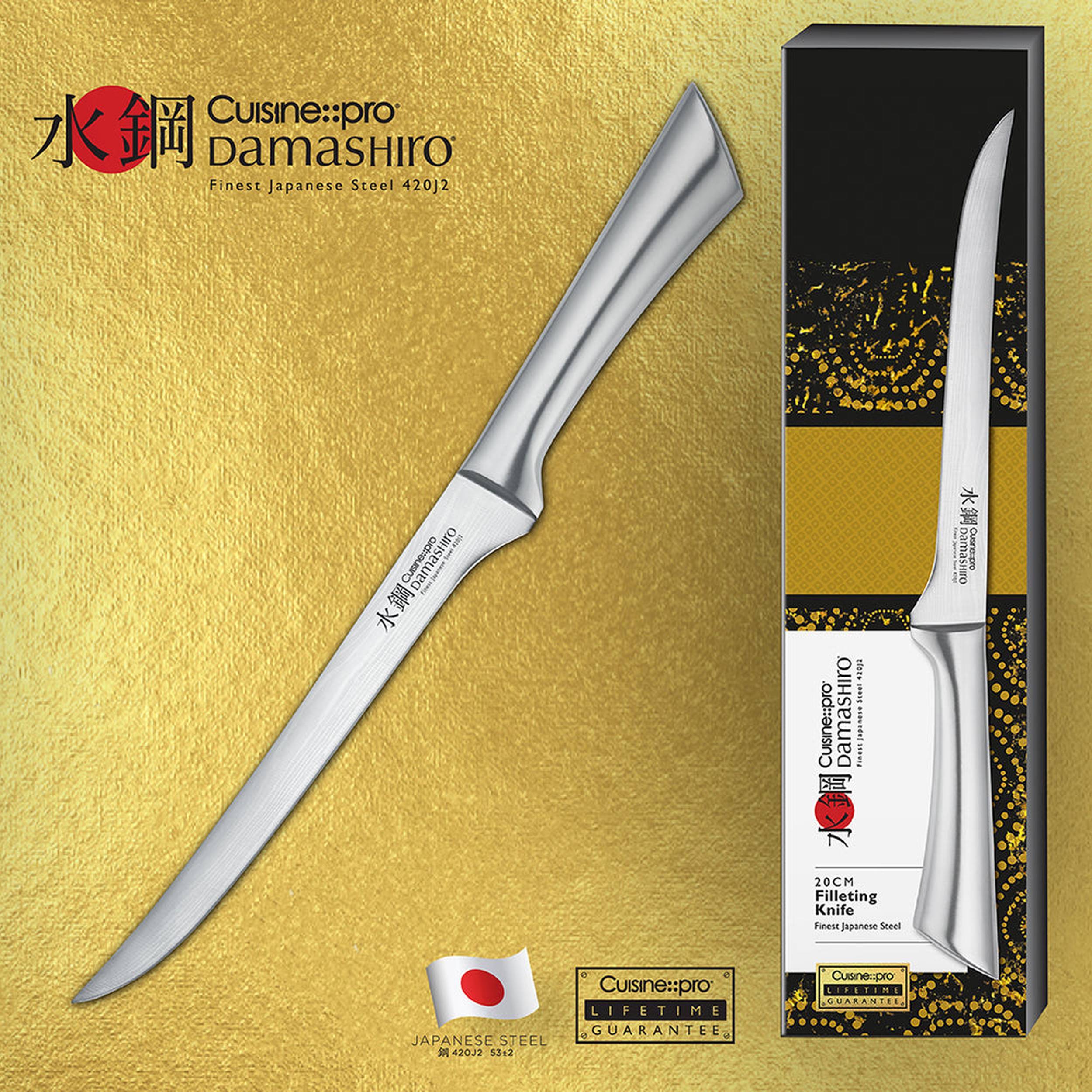 Couteau à fileter 20 cm Damashiro®Cuisine::pro®