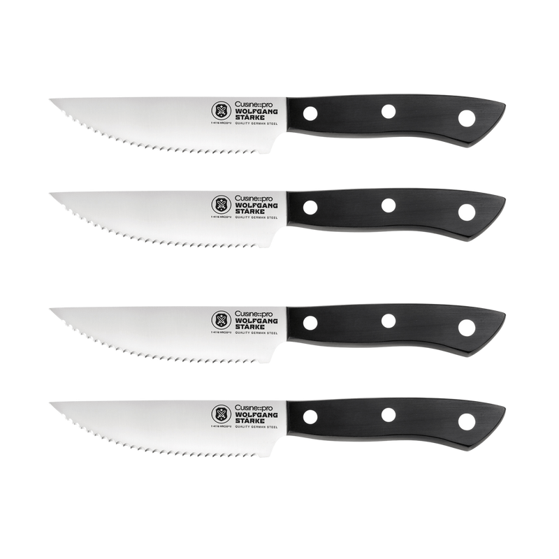 Ensemble de 4 couteaux à steak WOLFGANG STARKECuisine::pro®