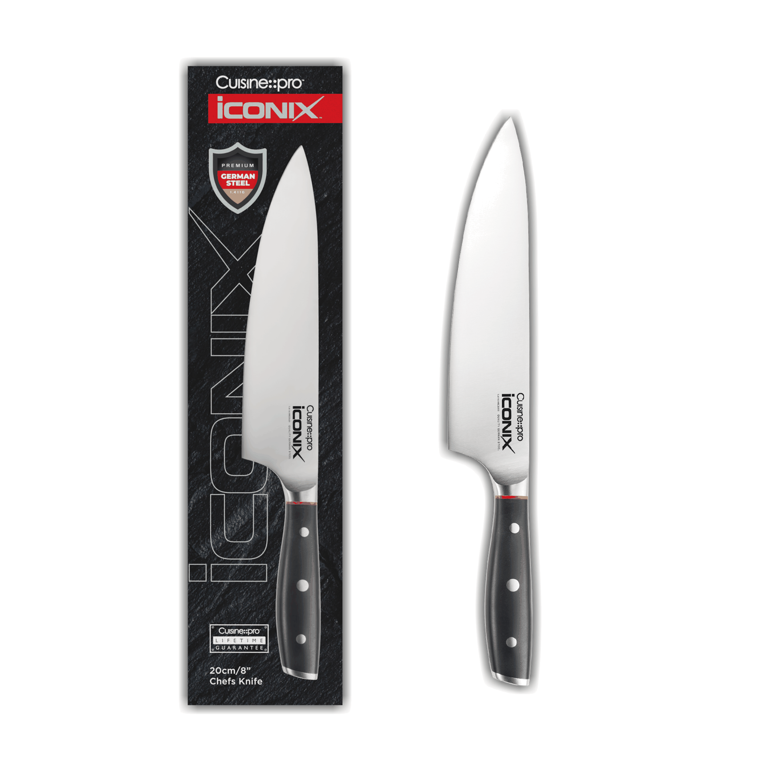 Couteau de chef 20 cm iconiX®Cuisine::pro®