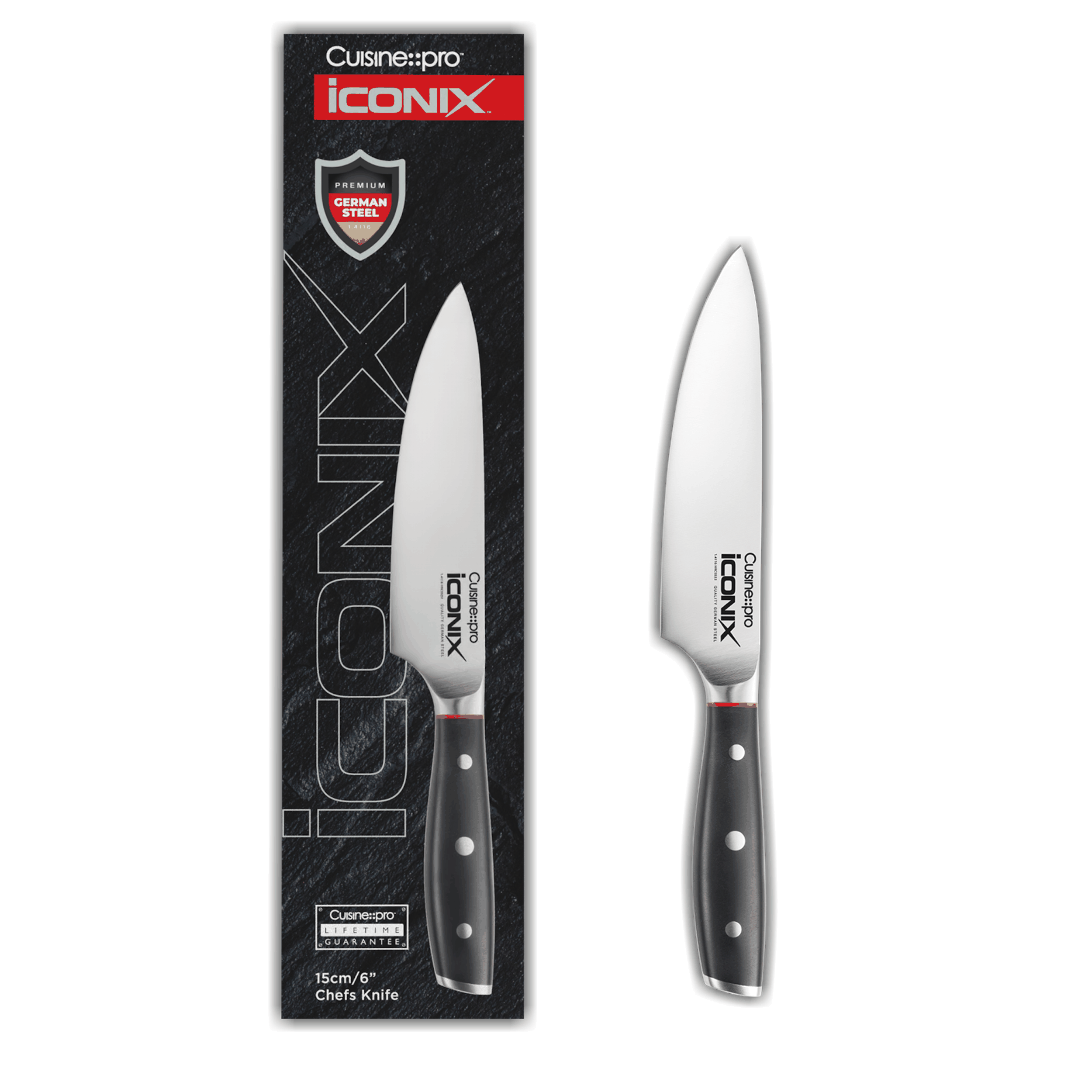 Mini couteau de chef 15 cm iconiX®Cuisine::pro®