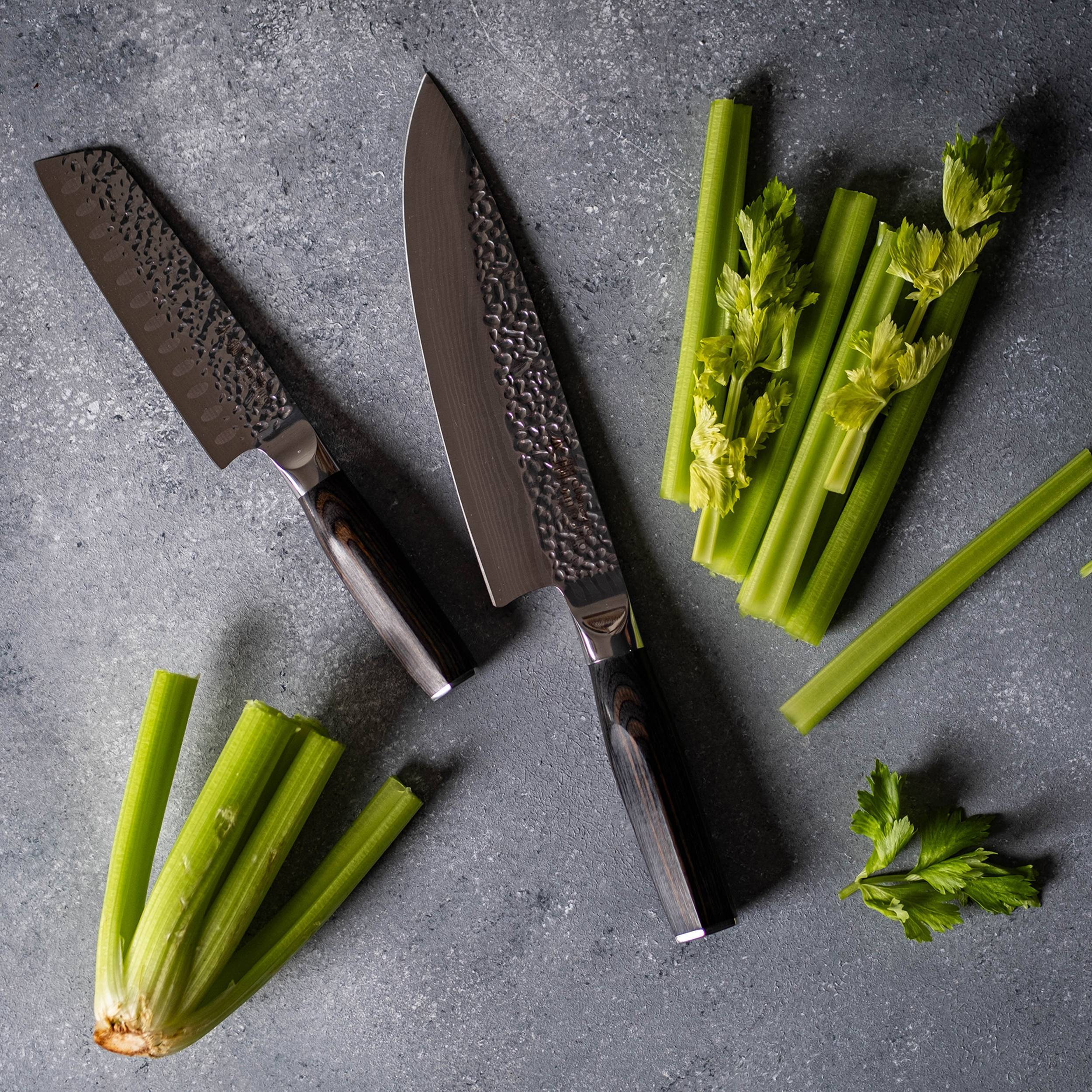 Cuisine::pro® Damashiro EMPEROR® Santoku 5.5in