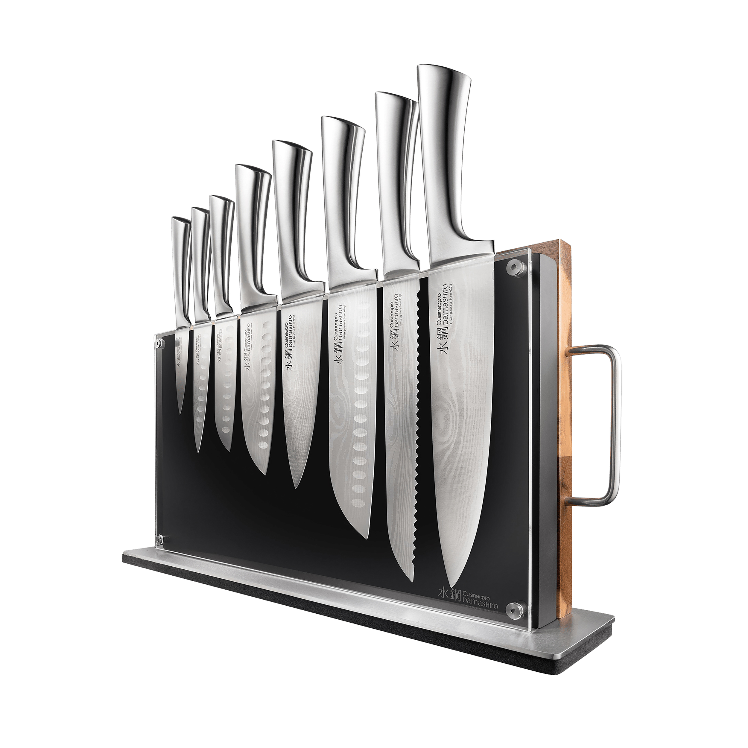 Bloc de couteaux 10 pièces Bodo Damashiro®Cuisine::pro®