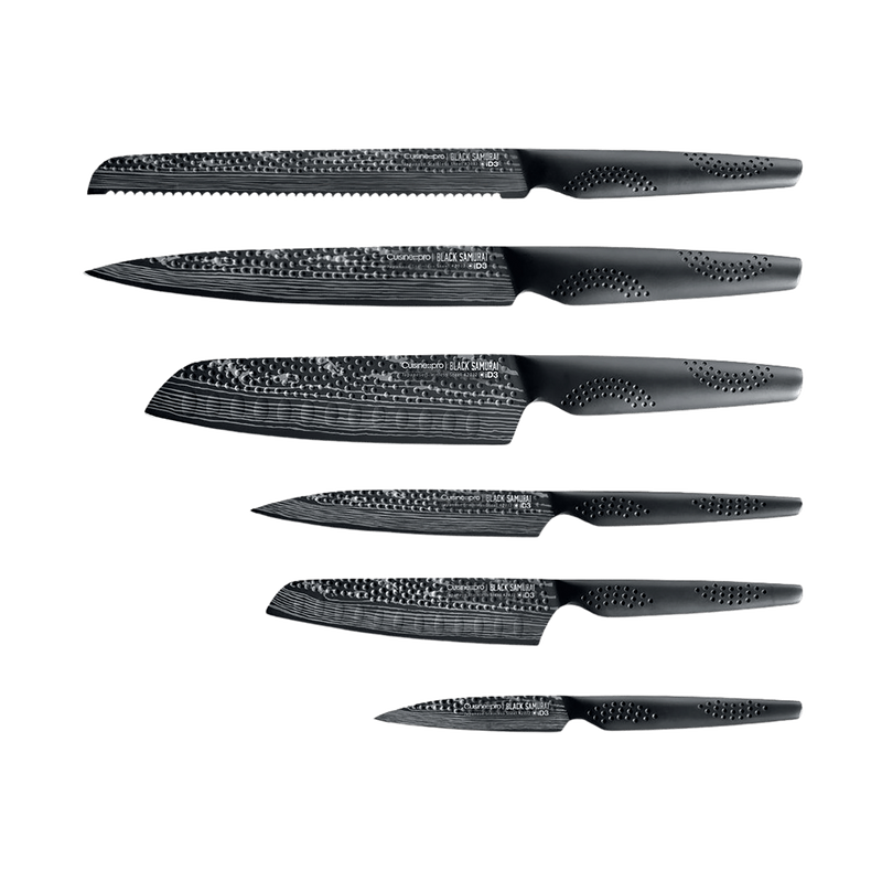 Bloc de couteaux 7 pièces Gozen iD3 BLACK SAMURAI™Cuisine::pro® - hover