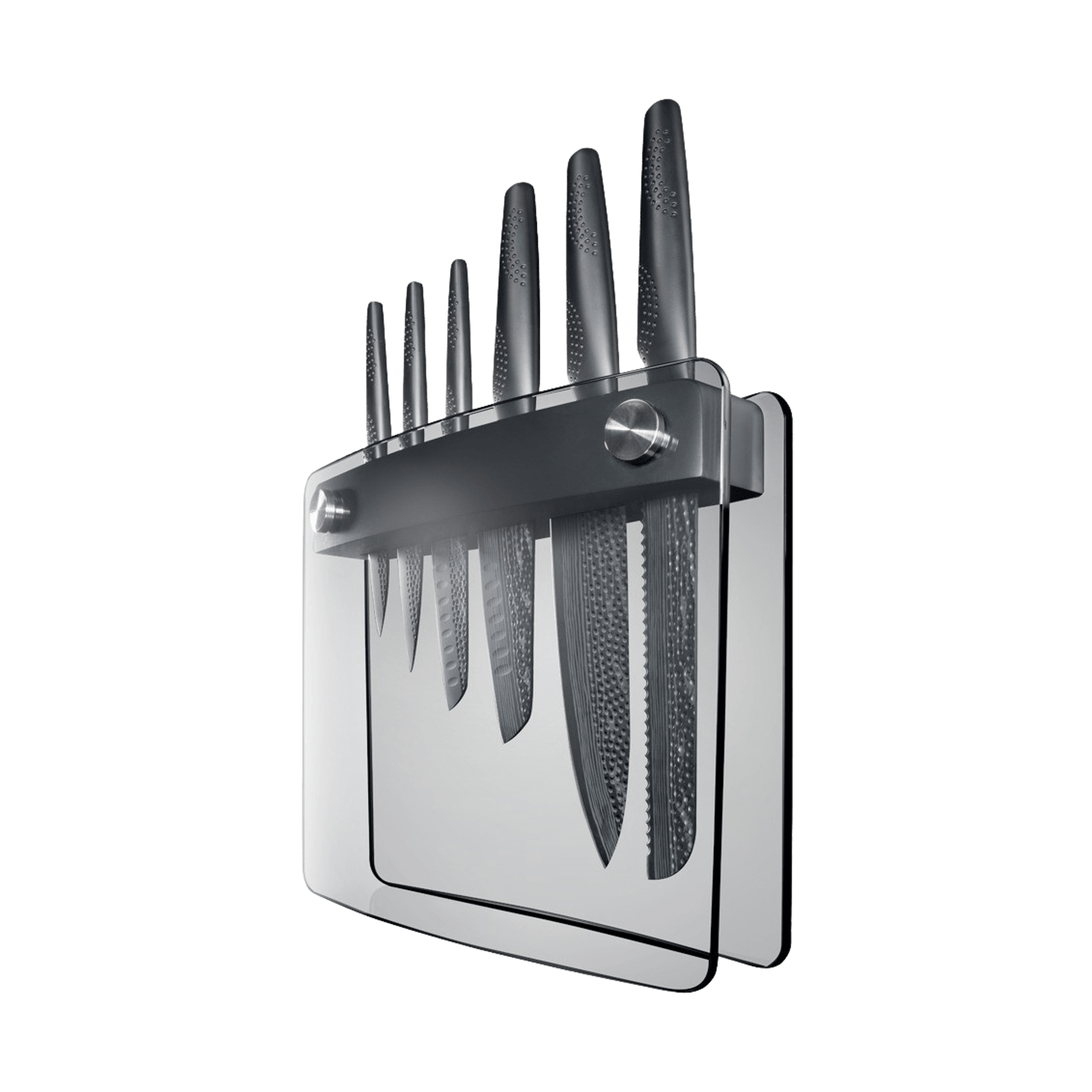 Bloc de couteaux 7 pièces Sakai iD3 BLACK SAMURAI™Cuisine::pro®