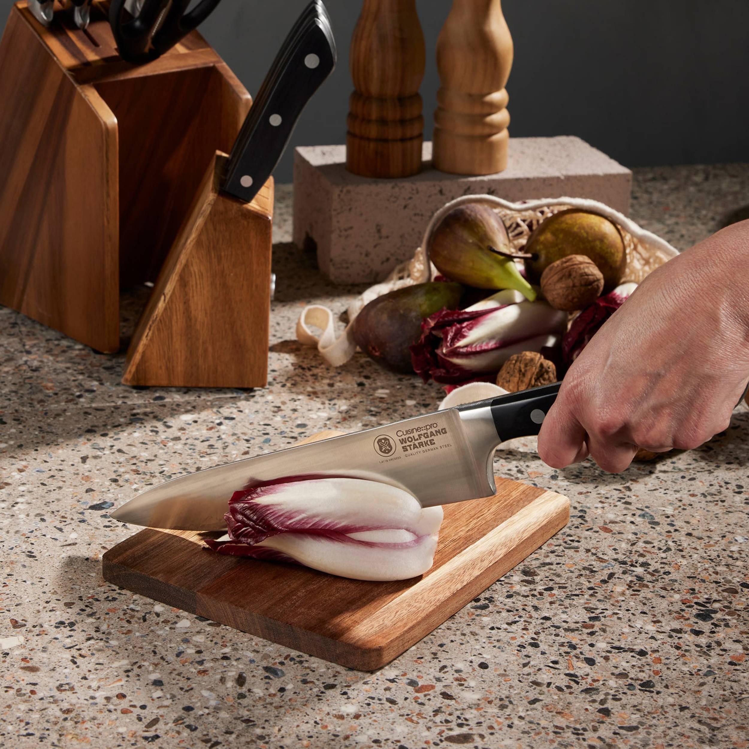 Bloc de couteaux 11 pièces Kutchin WOLFGANG STARKECuisine::pro®