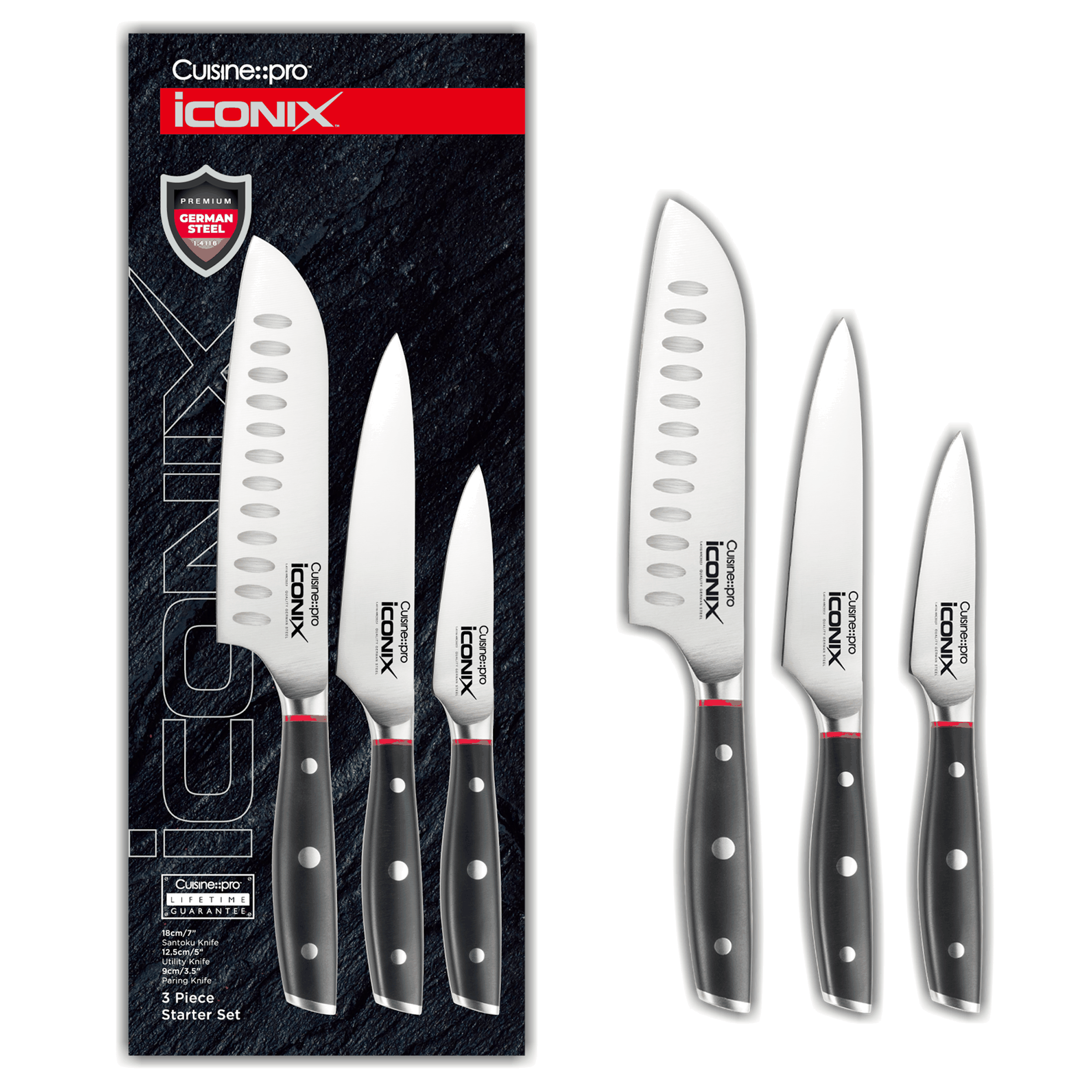 Cuisine::pro® iconiX® Starter Knife Set