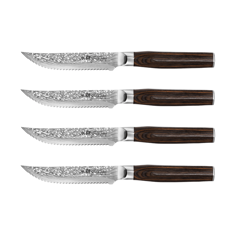 Ensemble de 4 couteaux à steak Damashiro EMPEROR®Cuisine::pro®