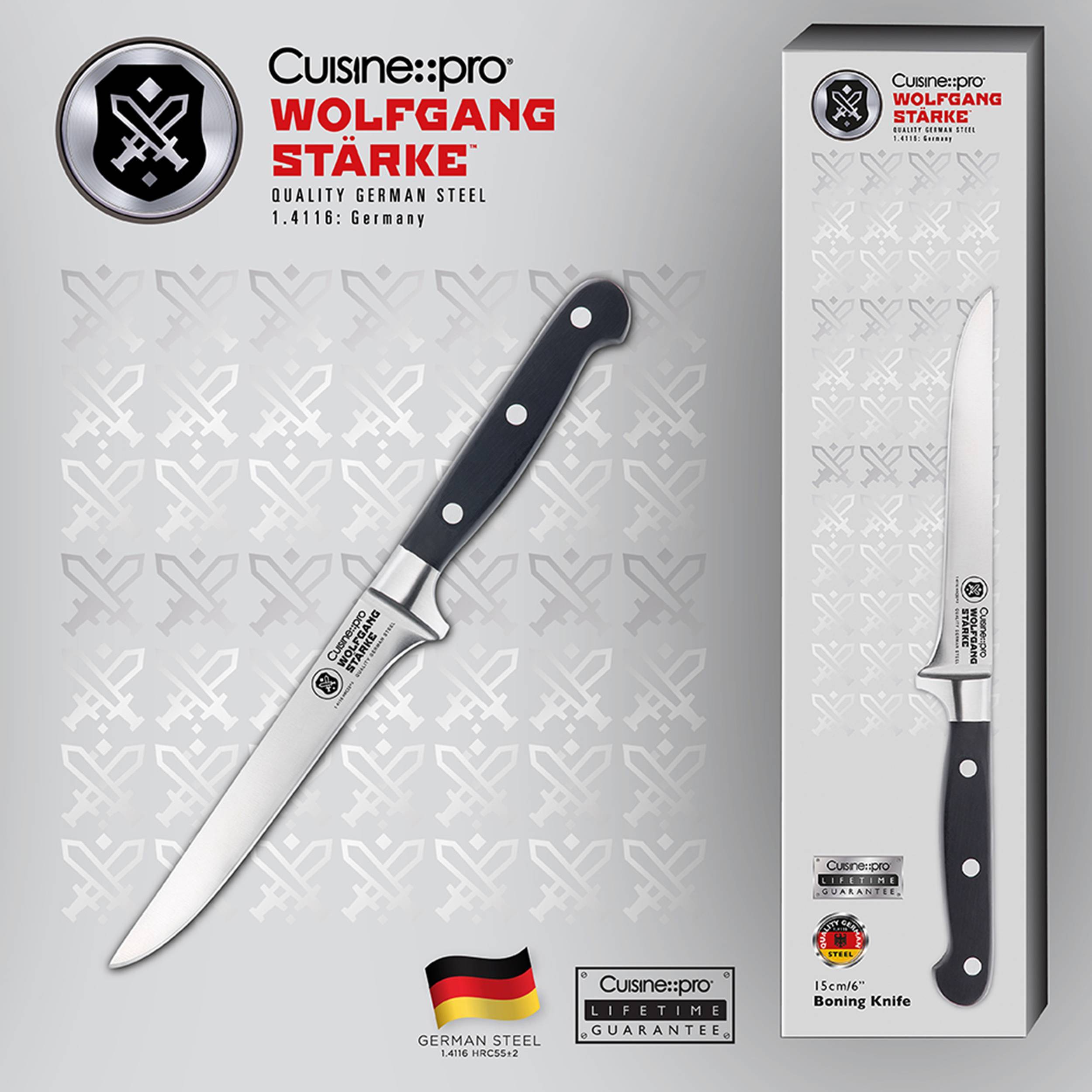 Couteau à désosser 15 cm WOLFGANG STARKECuisine::pro®
