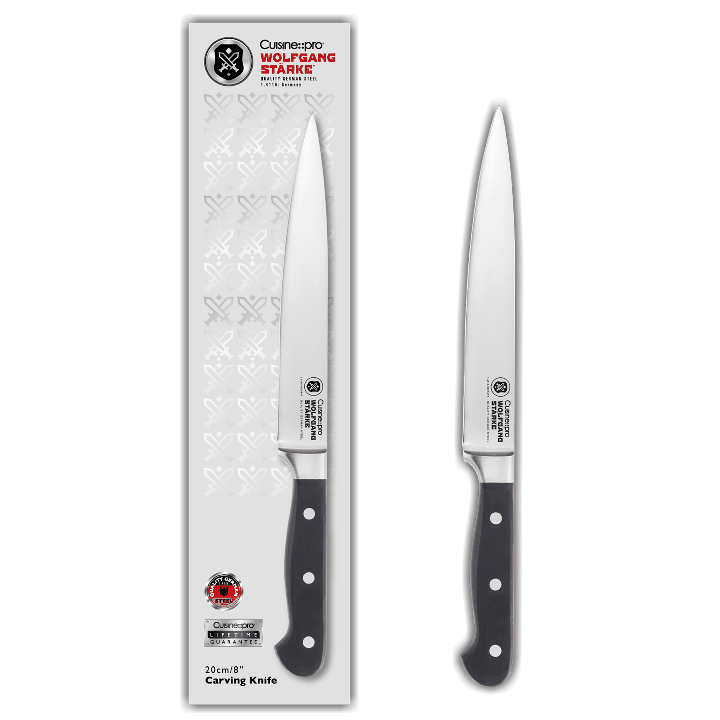Couteau à découper 20 cm WOLFGANG STARKECuisine::pro®