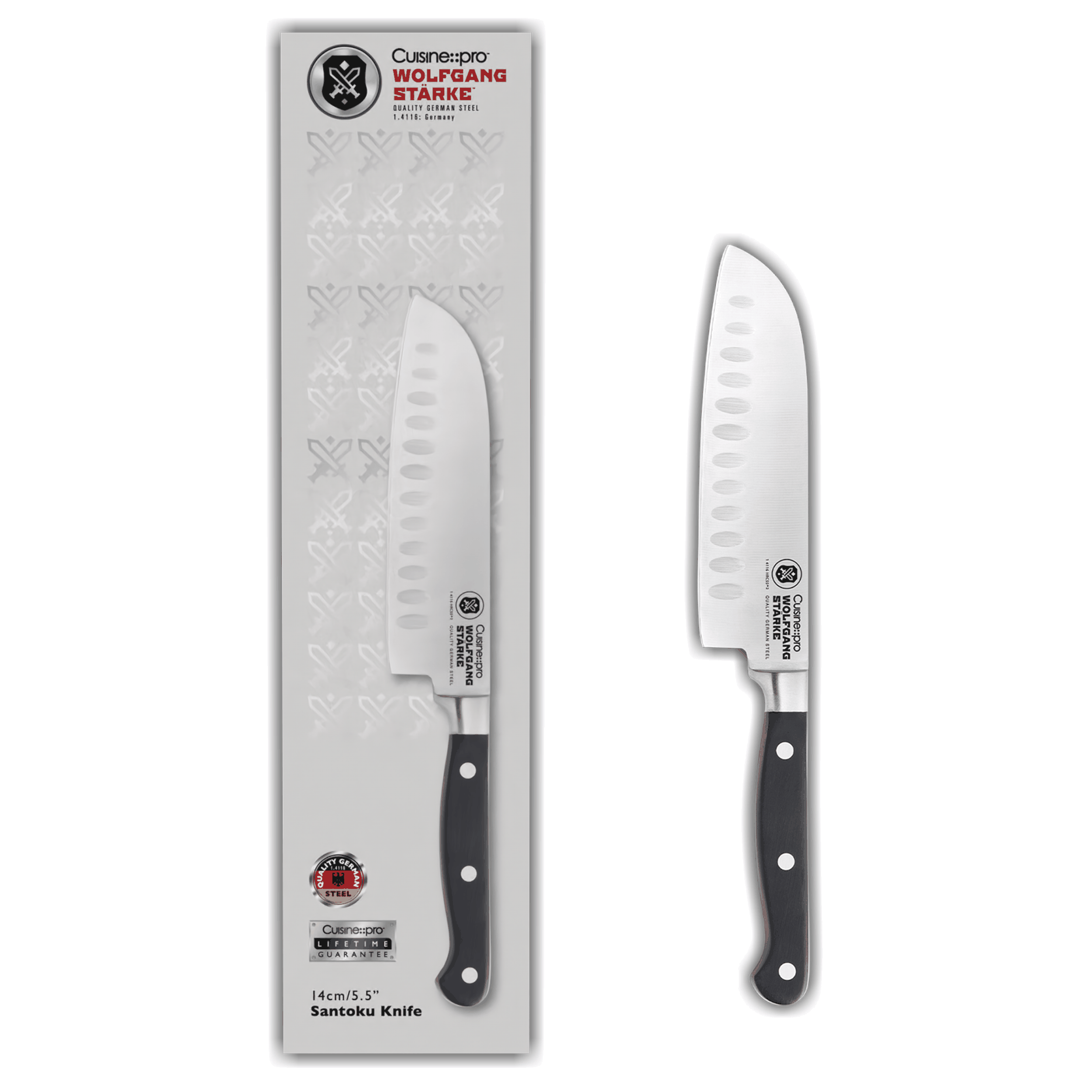 Cuisine::pro® WOLFGANG STARKE Santoku 5.5in