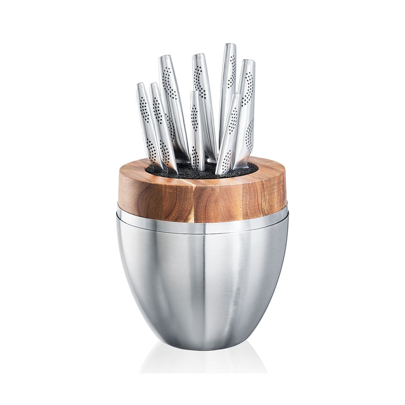Bloc de couteaux 9 pièces The Egg iD3®Cuisine::pro® - hover