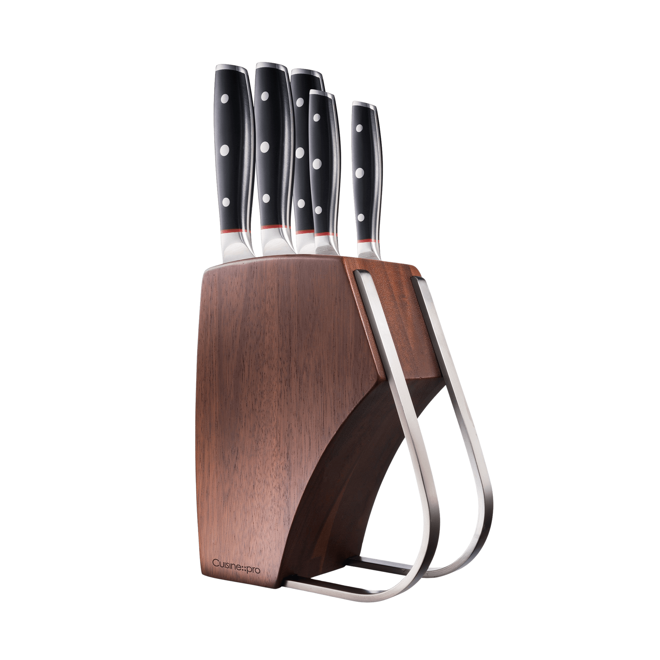 Cuisine::pro® iconiX® Holz 6-Piece Knife Block