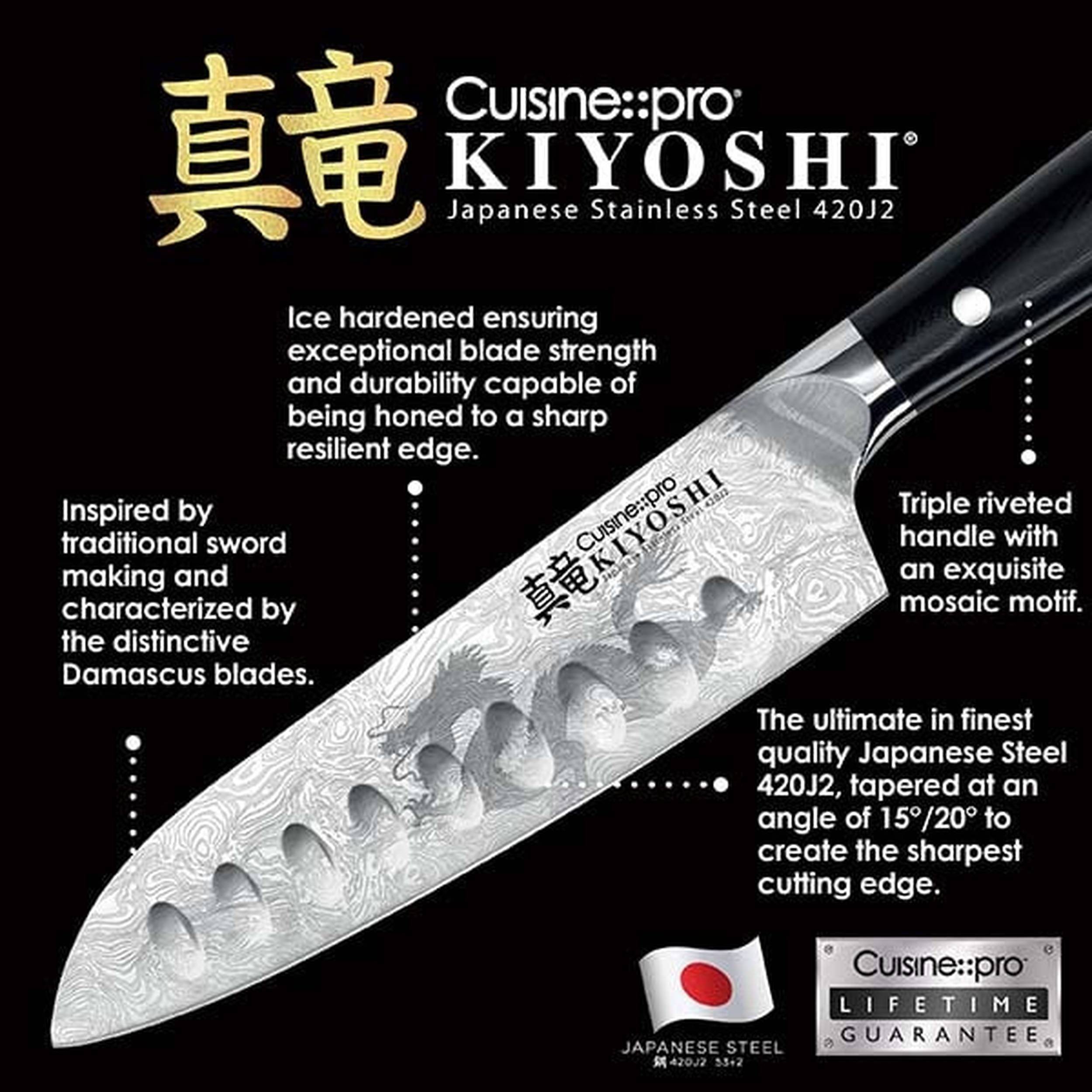 Cuisine::pro® KIYOSHI® Kiyo 7-Piece Knife Block