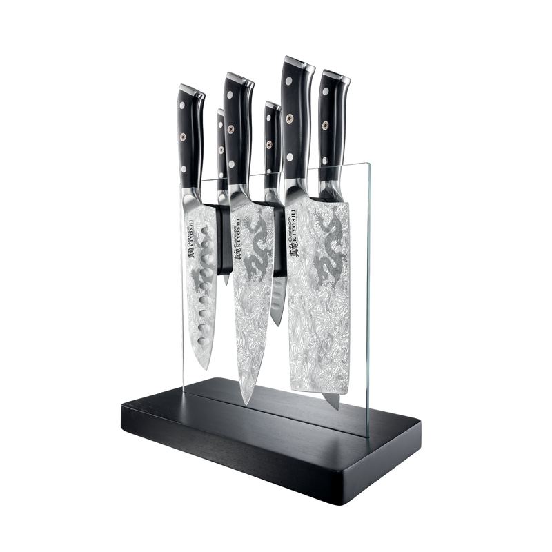 Bloc de couteaux 7 pièces Kiyo KIYOSHI®Cuisine::pro®