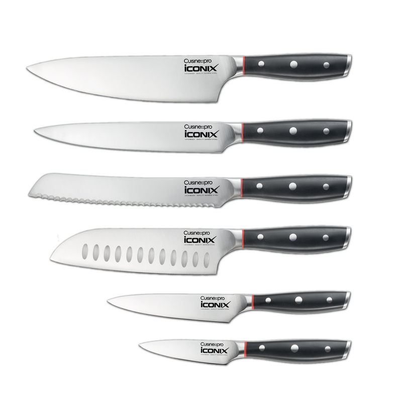Bloc de couteaux 6 pièces Straub iconiX®Cuisine::pro® - hover