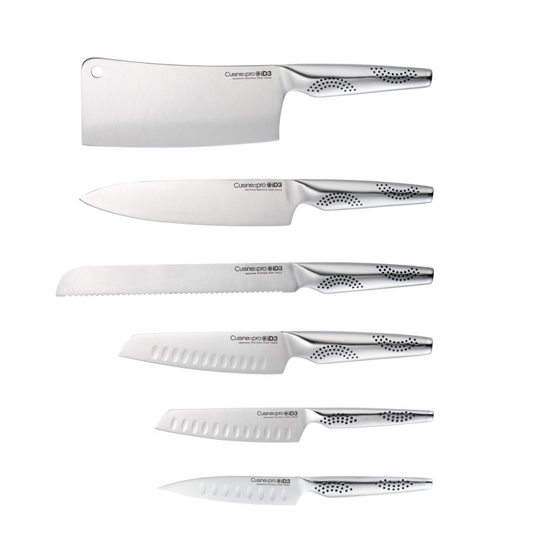 Bloc de couteaux 7 pièces Nakano iD3®Cuisine::pro® - hover