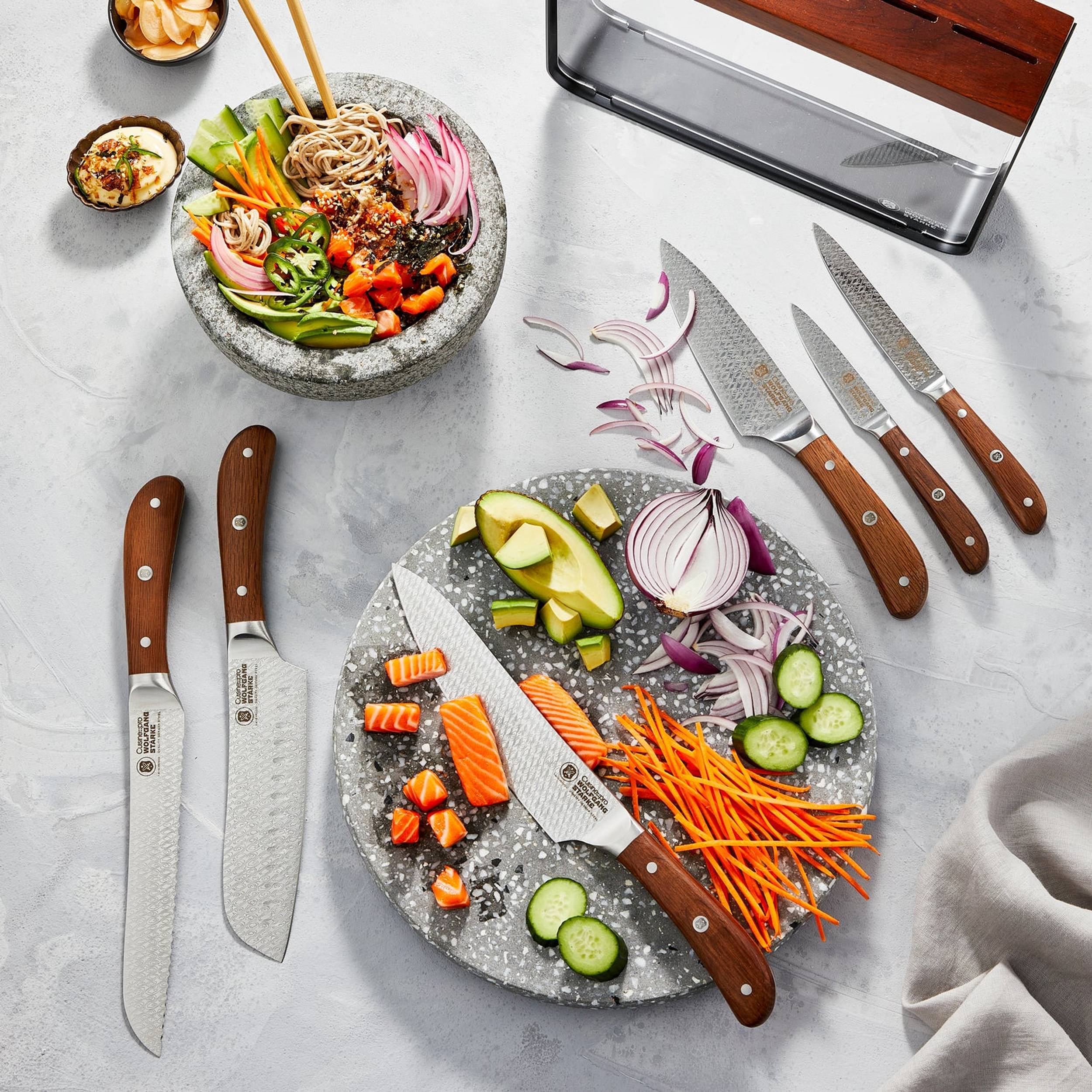 Bloc de couteaux 7 pièces Harz OAK Wolfgang Starke™Cuisine::pro®