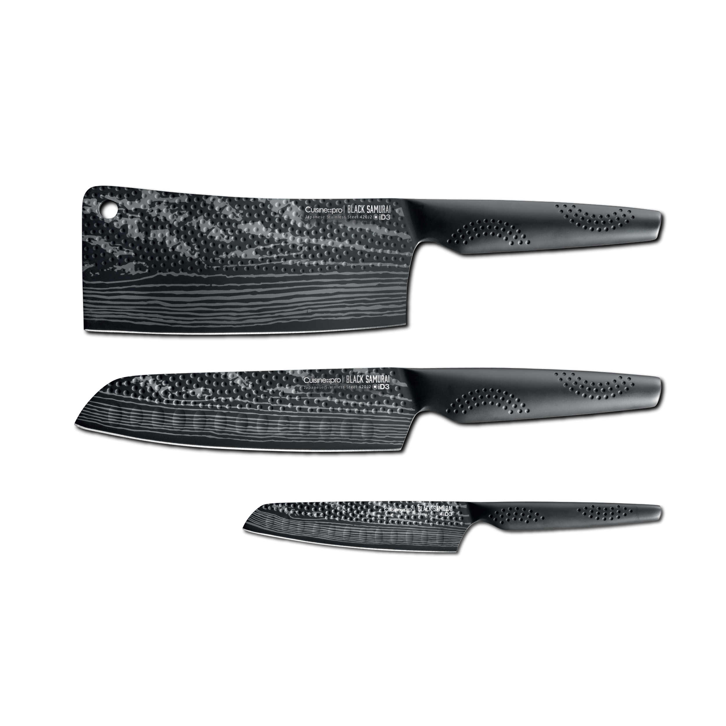 Cuisine::pro® iD3 BLACK SAMURAI™ Ultimate Knife Set