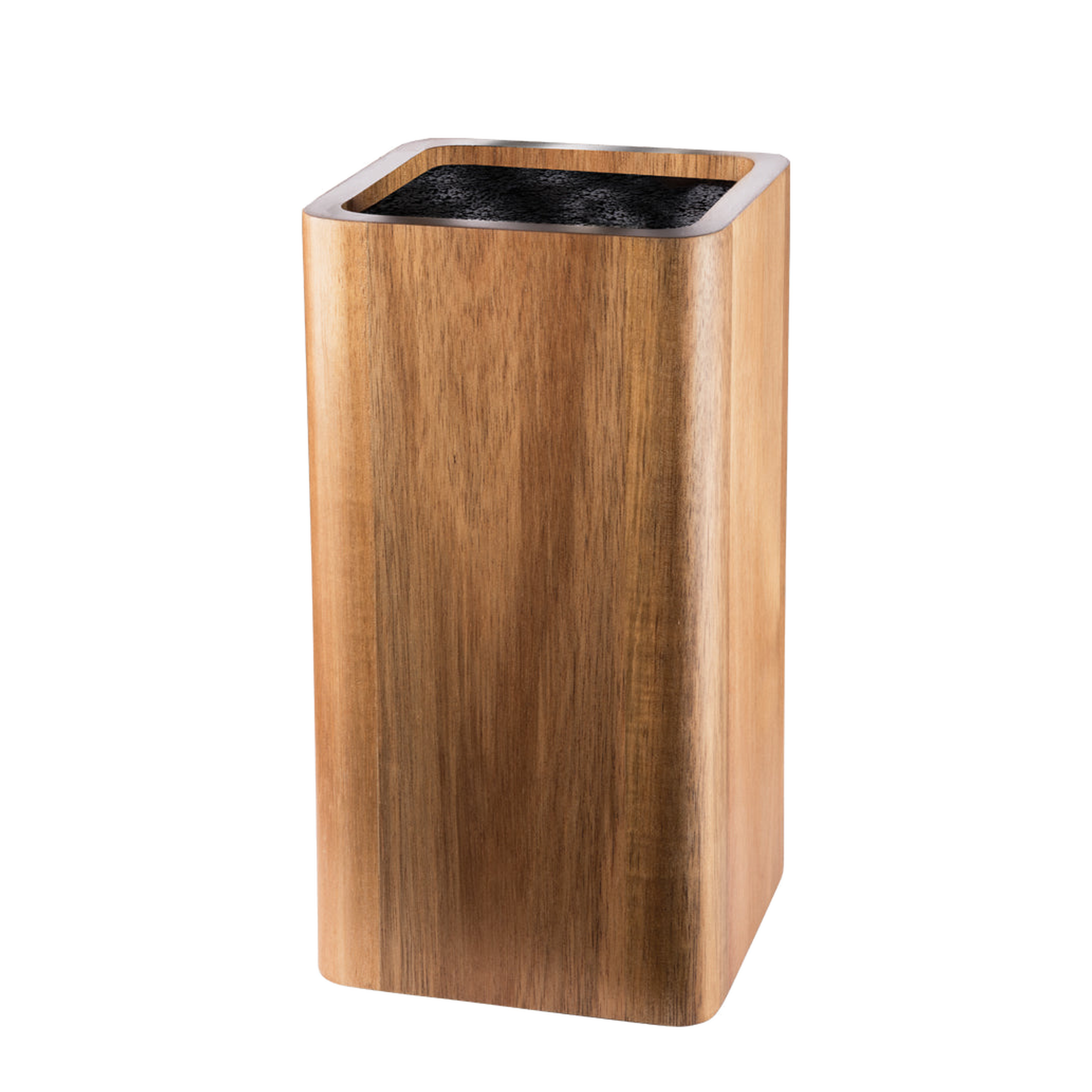 Cuisine::pro® UNIVERSAL Square Acacia Knife Holder