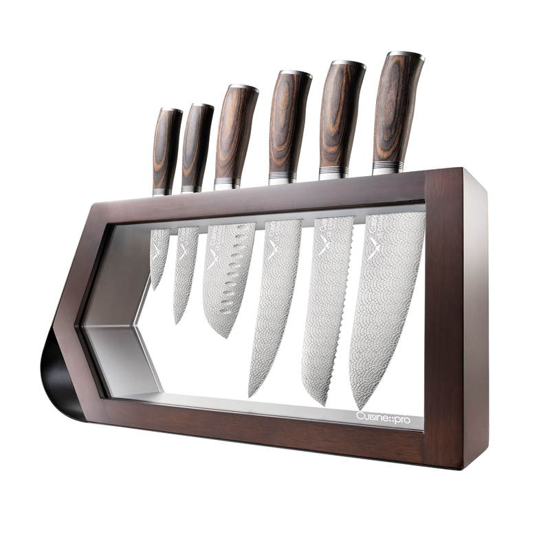 Cuisine::pro® LE CONNOISSEUR™ Haute Bloc à couteaux 7 pièces