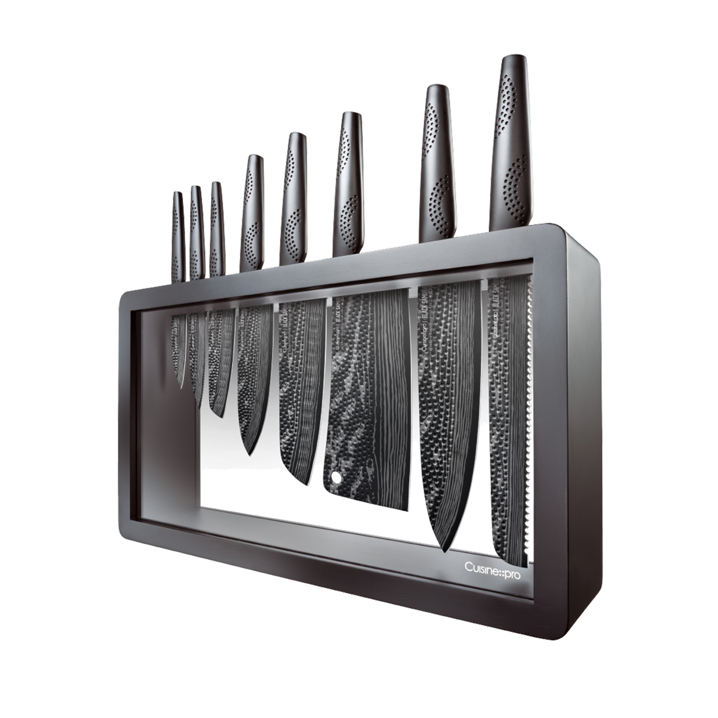 Cuisine::pro® iD3 BLACK SAMURAI™ Syo 9-Piece Knife Block
