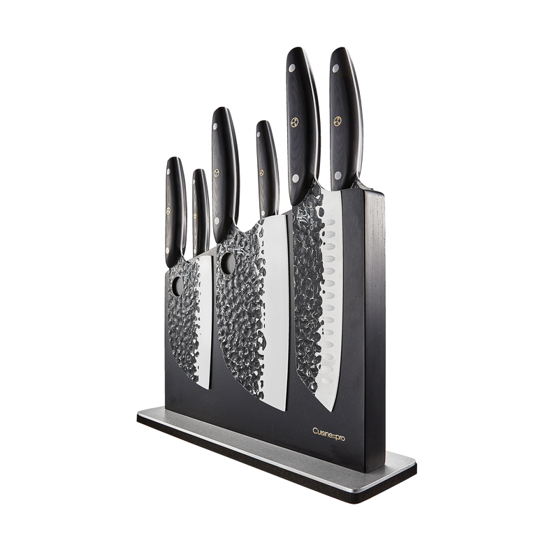 Cuisine::pro® KUROI KIBA Sakura Bloc à couteaux 7 pièces