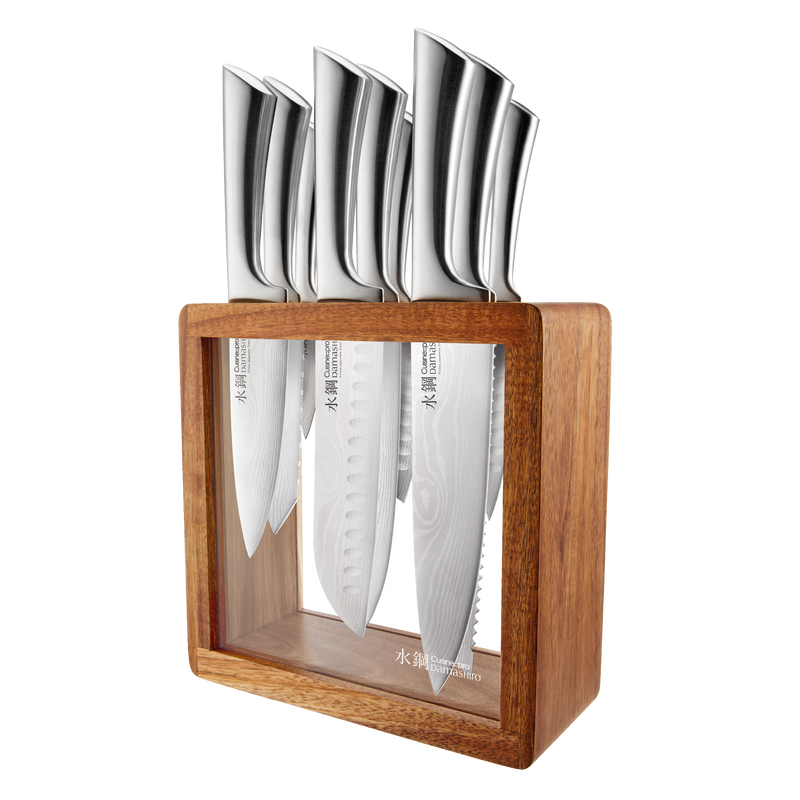 Cuisine::pro® Damashiro® BLOC À COUTEAUX HIRYU 10 PIÈCES