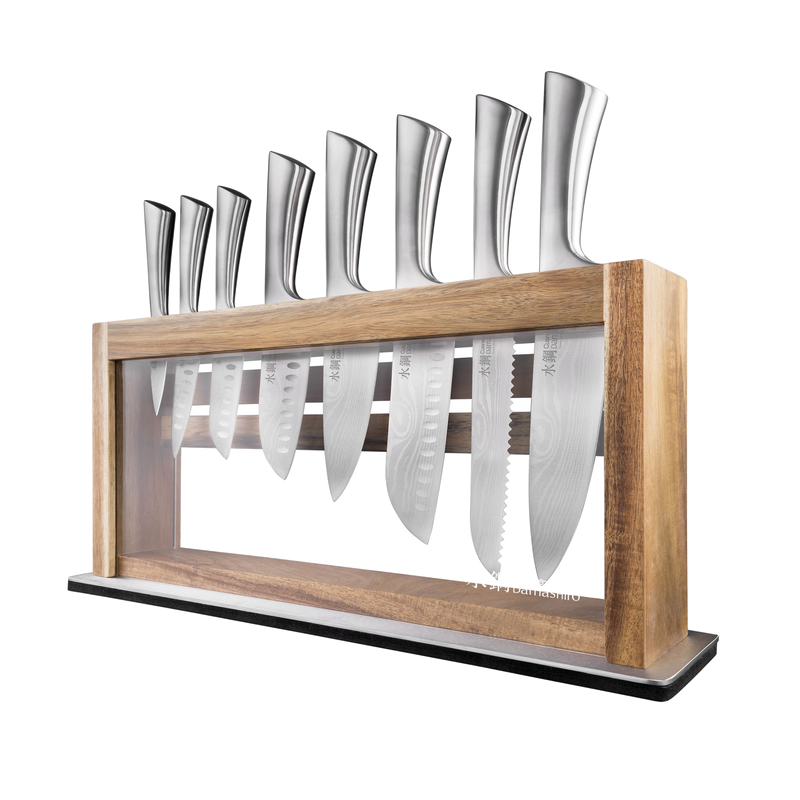 Bloc de couteaux Okada 9 pièces Cuisine::pro® Damashiro®