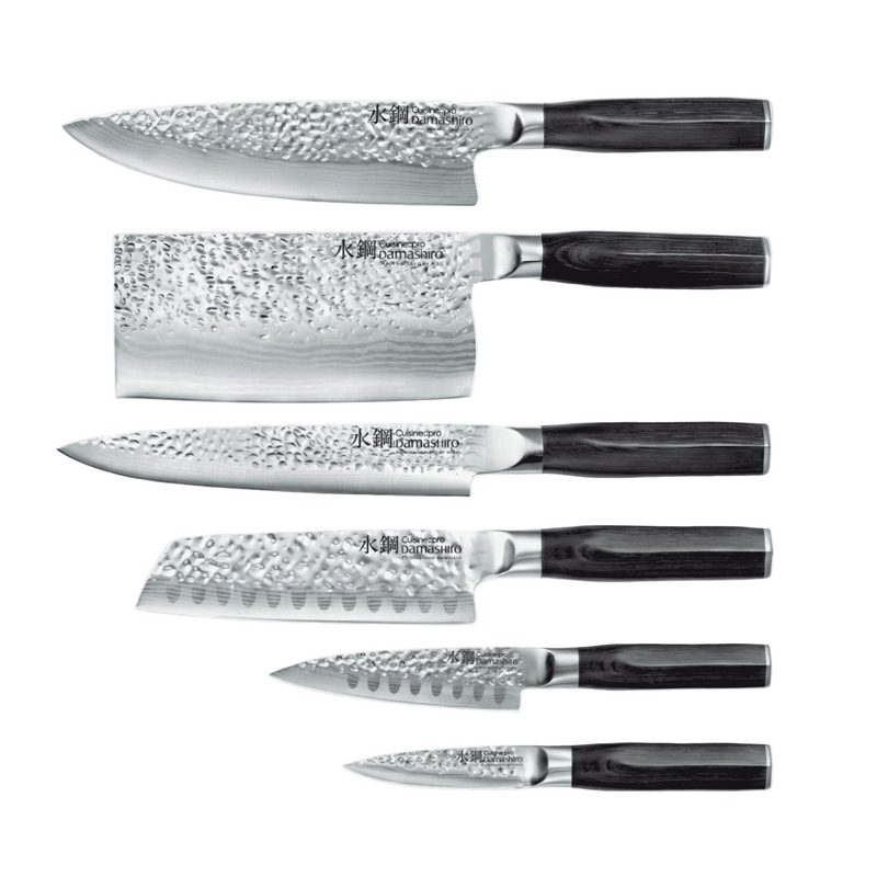 Bloc de couteaux 7 pièces Hikari Damashiro EMPEROR®Cuisine::pro® - hover