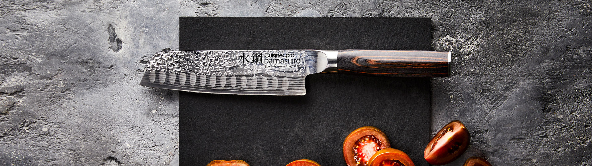 Versatile Japanese Santoku Knives Collection