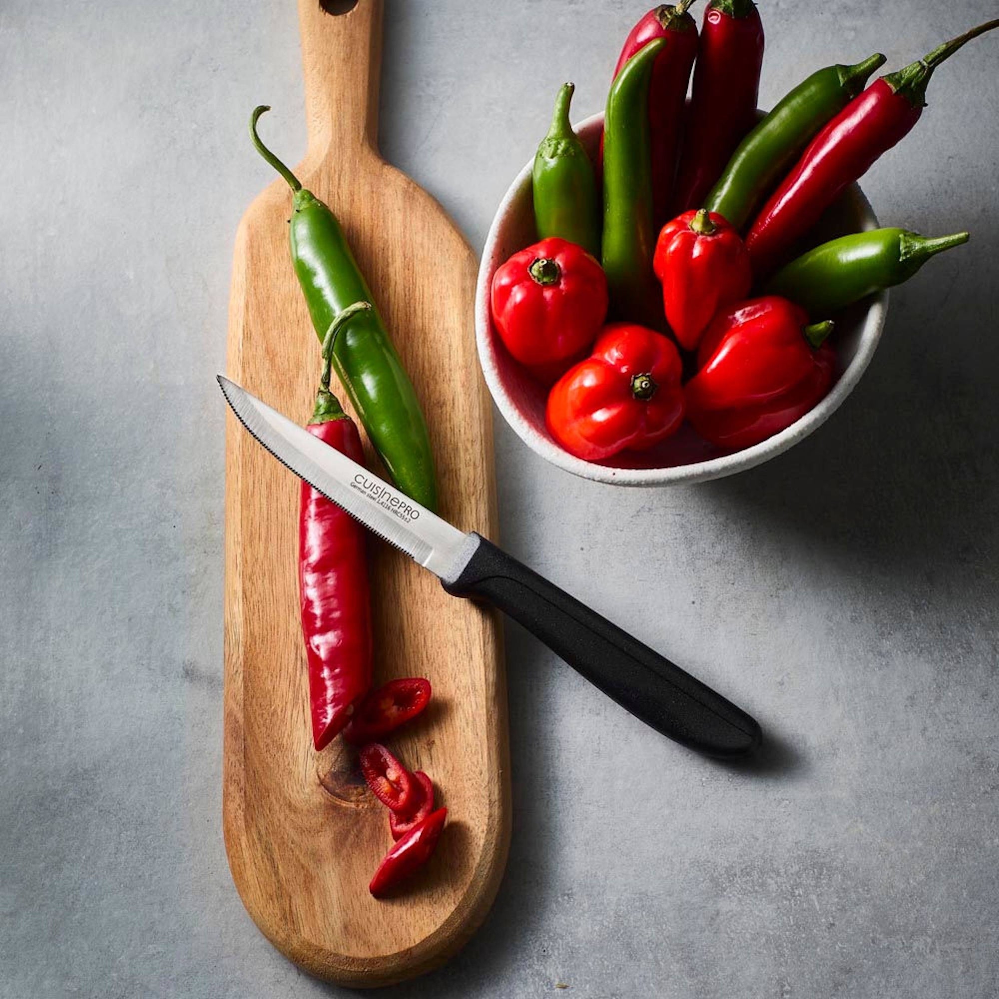 Cuisine::pro® CLASSIC 4in Serrated Paring Knife