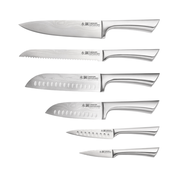 Cuisine::pro® Damashiro® Mizu 7-Piece Oak Knife Block - hover