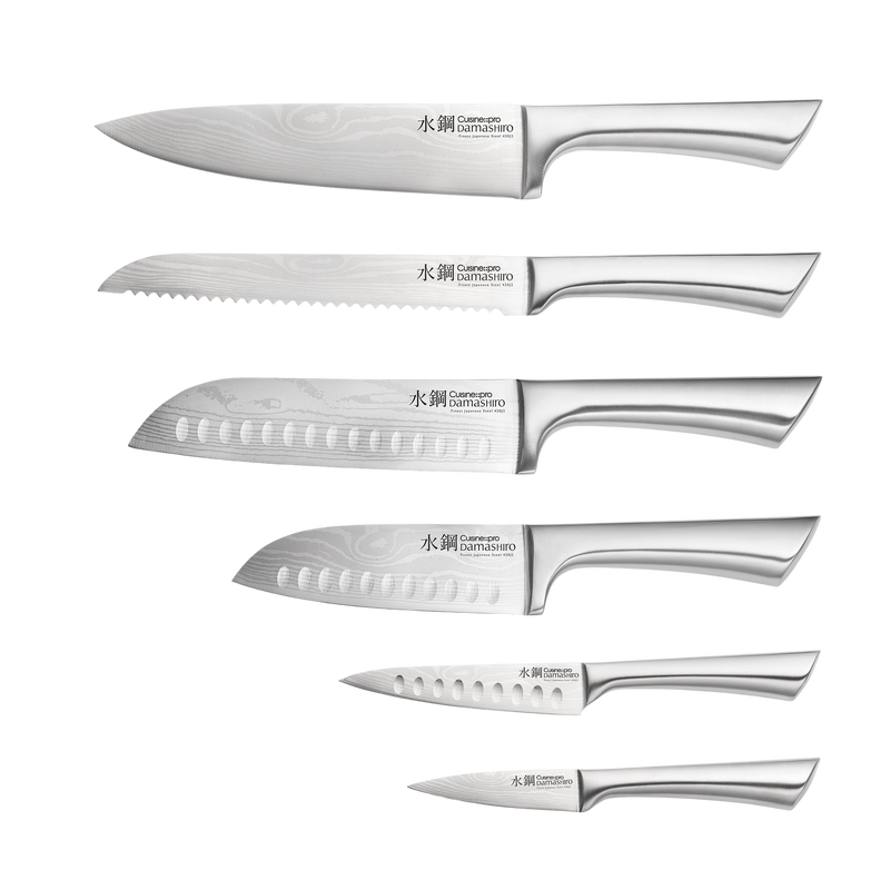 Cuisine::pro® Damashiro® Mizu 7-Piece Oak Knife Block - hover