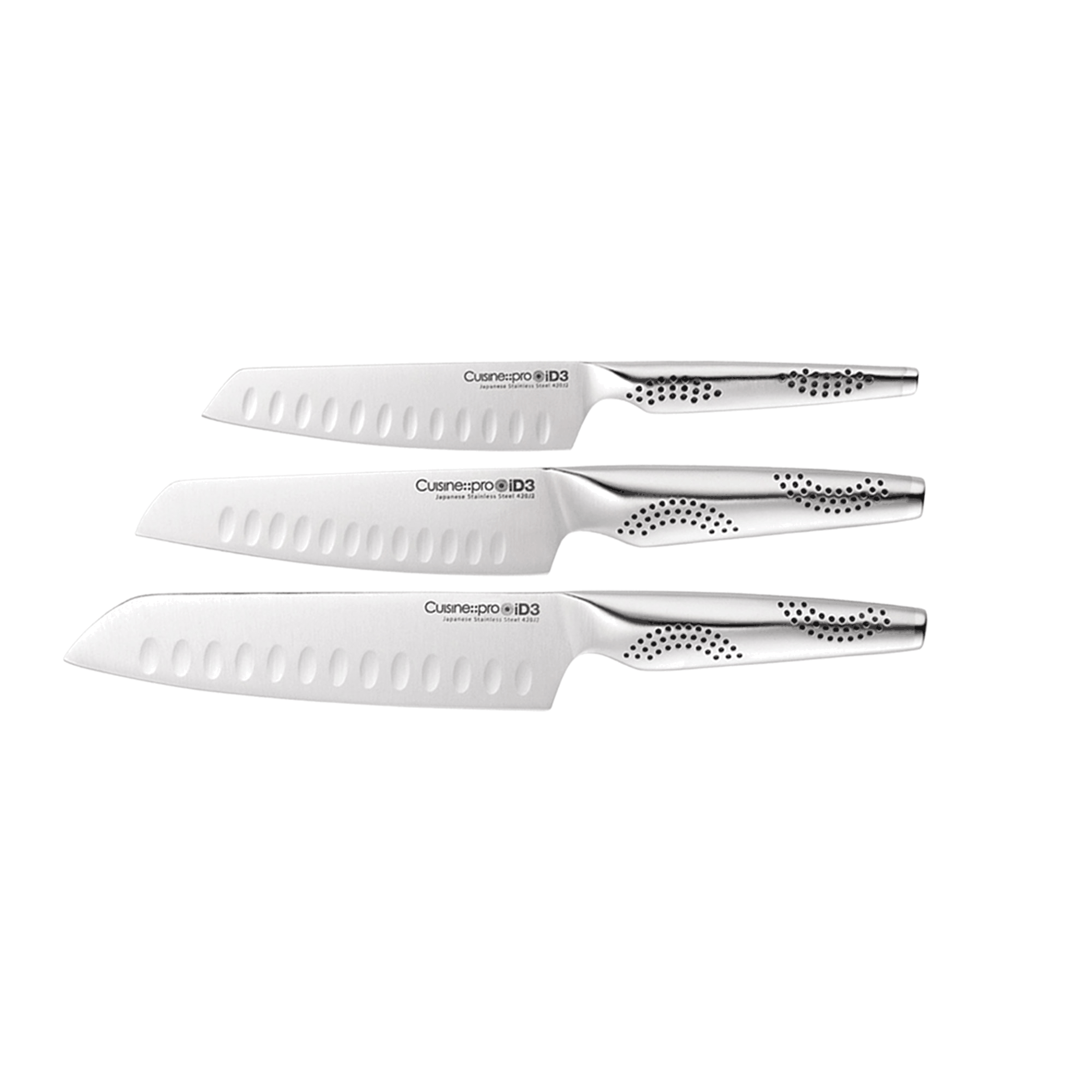 Cuisine::pro® iD3® 3-Piece Santoku Set