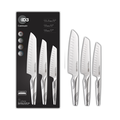 Cuisine::pro® iD3® 3-Piece Santoku Set