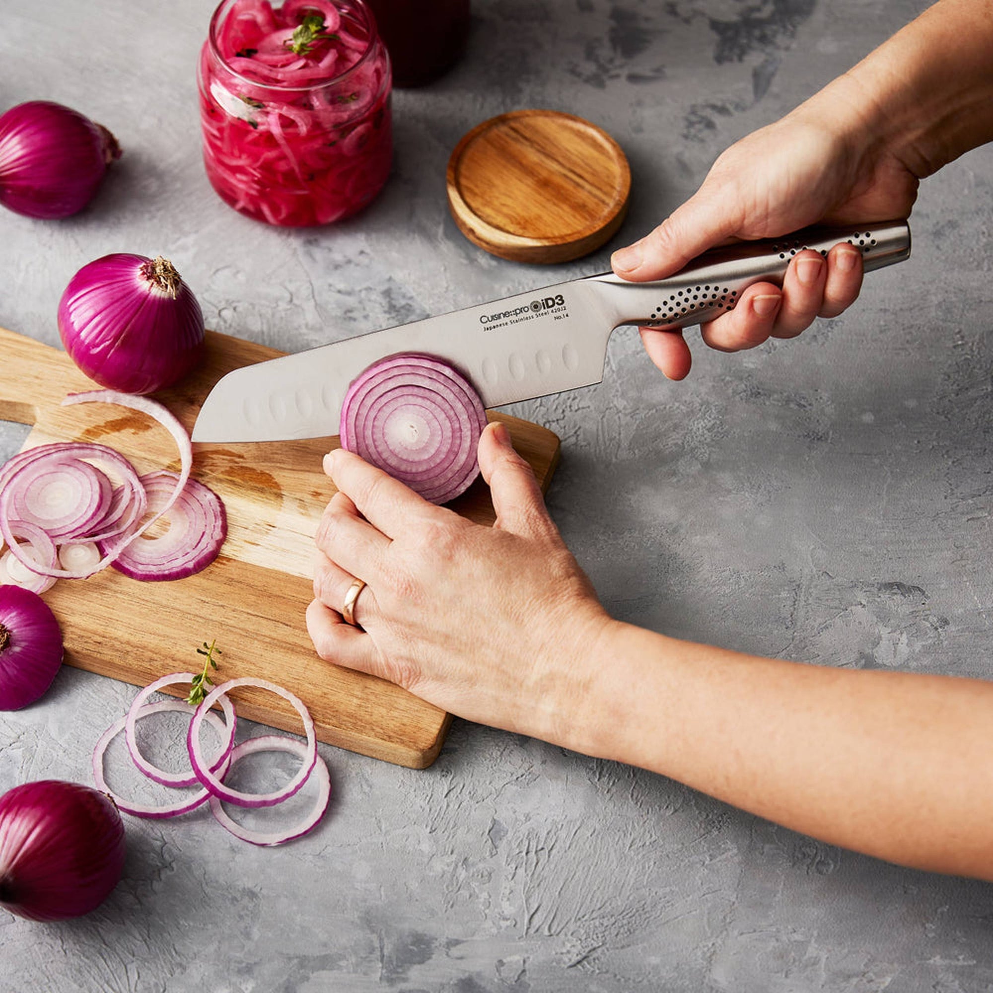 Cuisine::pro® iD3® Santoku Knife 7in