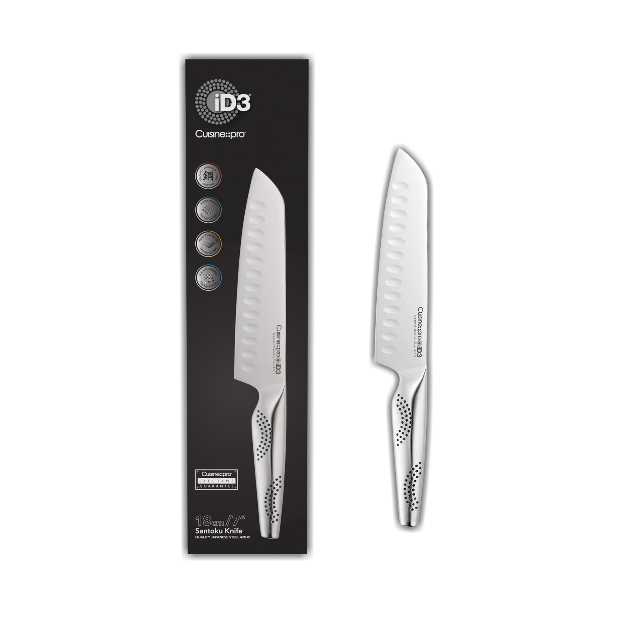 Cuisine::pro® iD3® Santoku Knife 7in