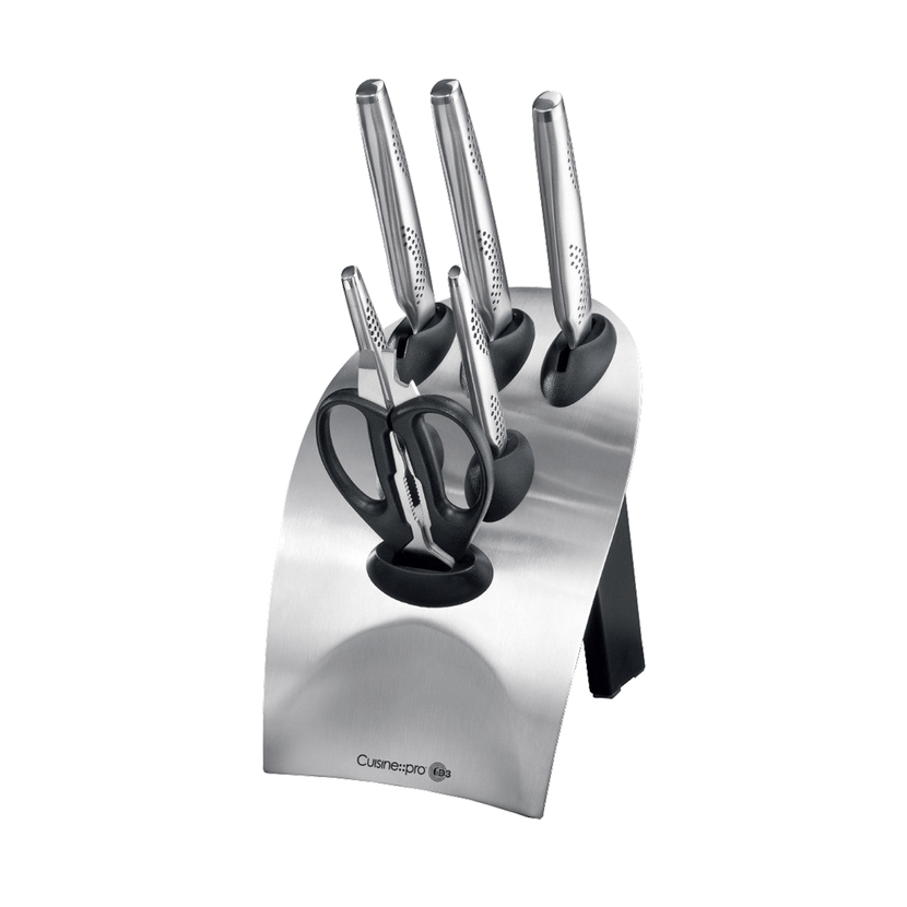 Bloc de couteaux 7 pièces Tora iD3®Cuisine::pro®