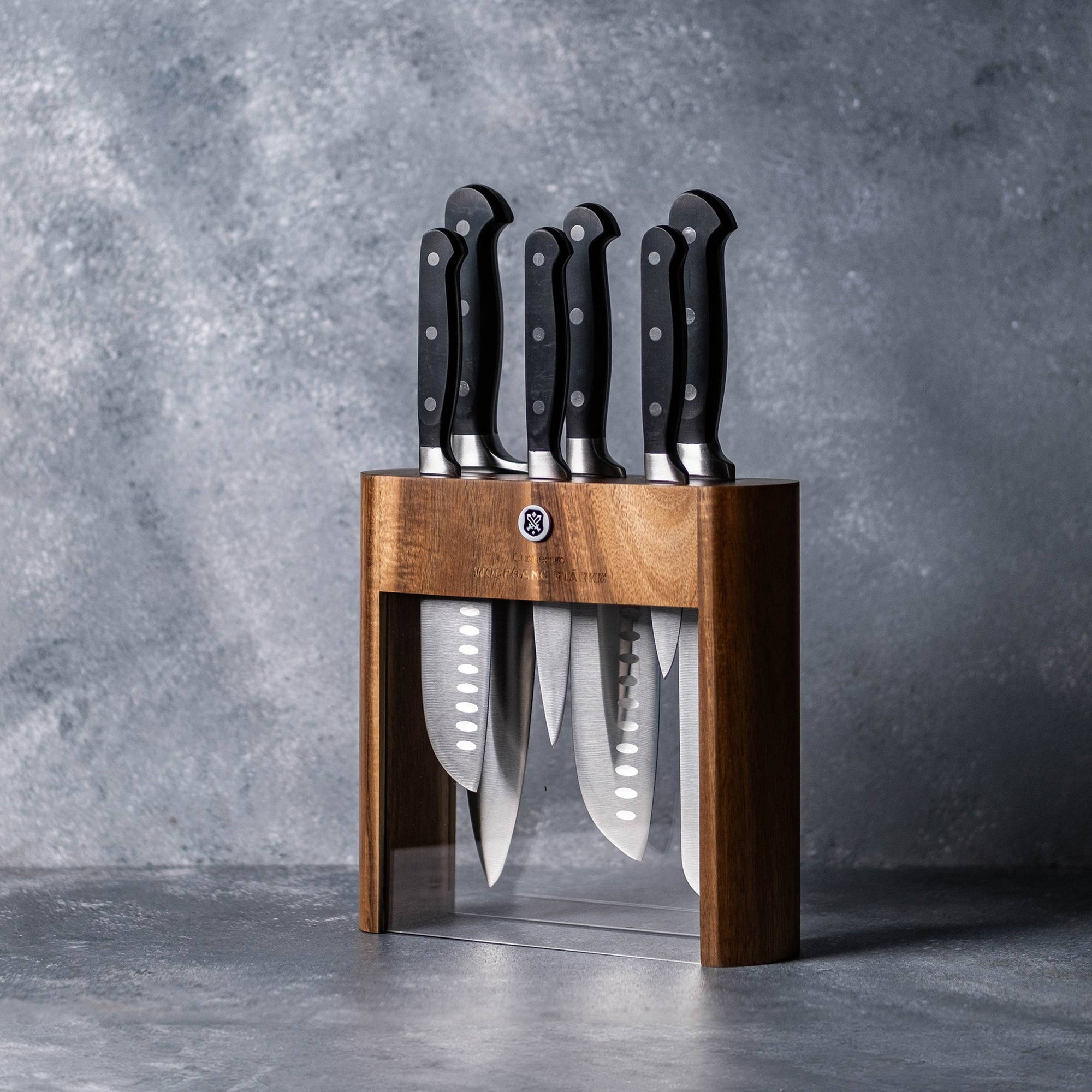 Cuisine::pro® WOLFGANG STARKE Klar 7-Piece Knife Block