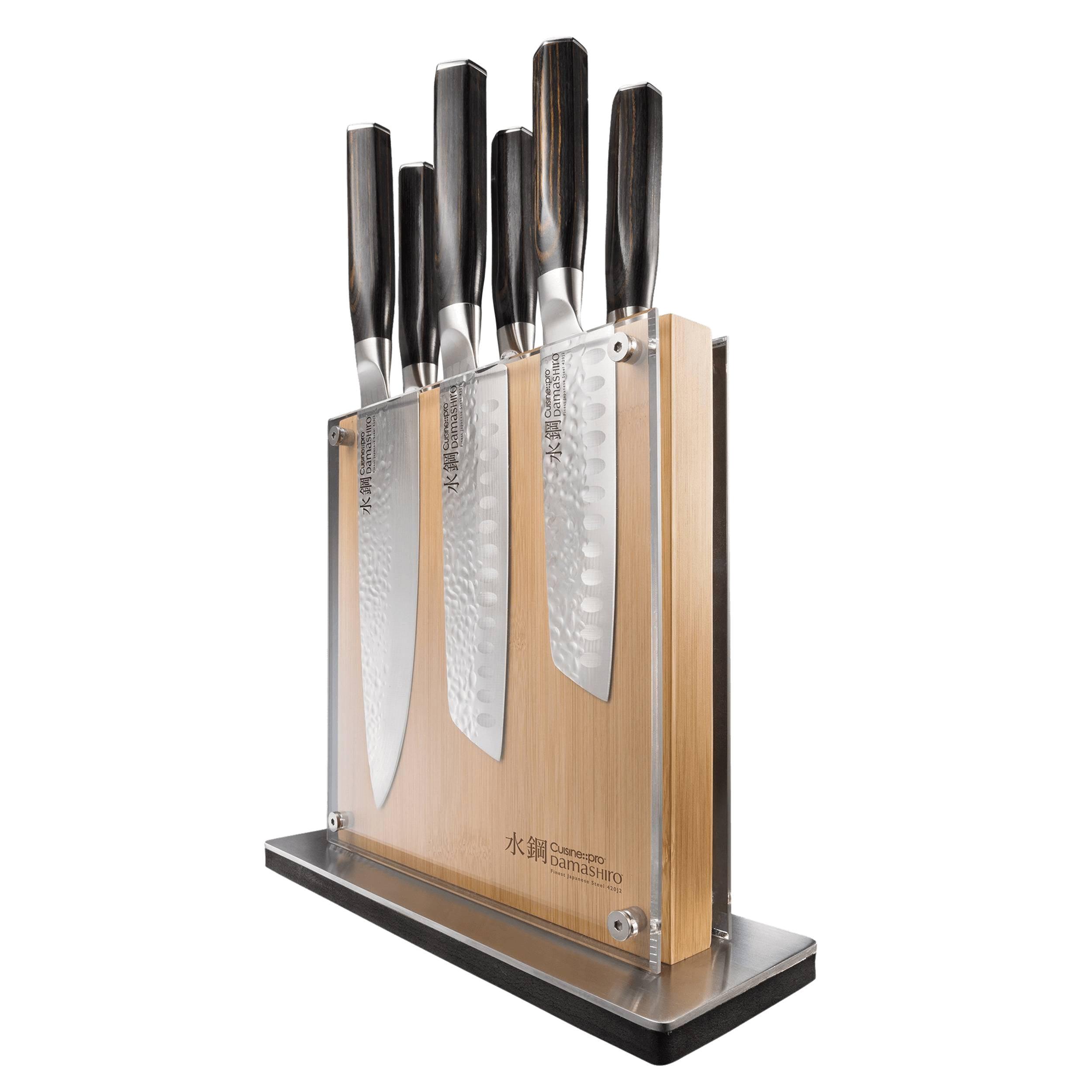 Cuisine::pro® Damashiro EMPEROR® Shi 7-Piece Knife Block