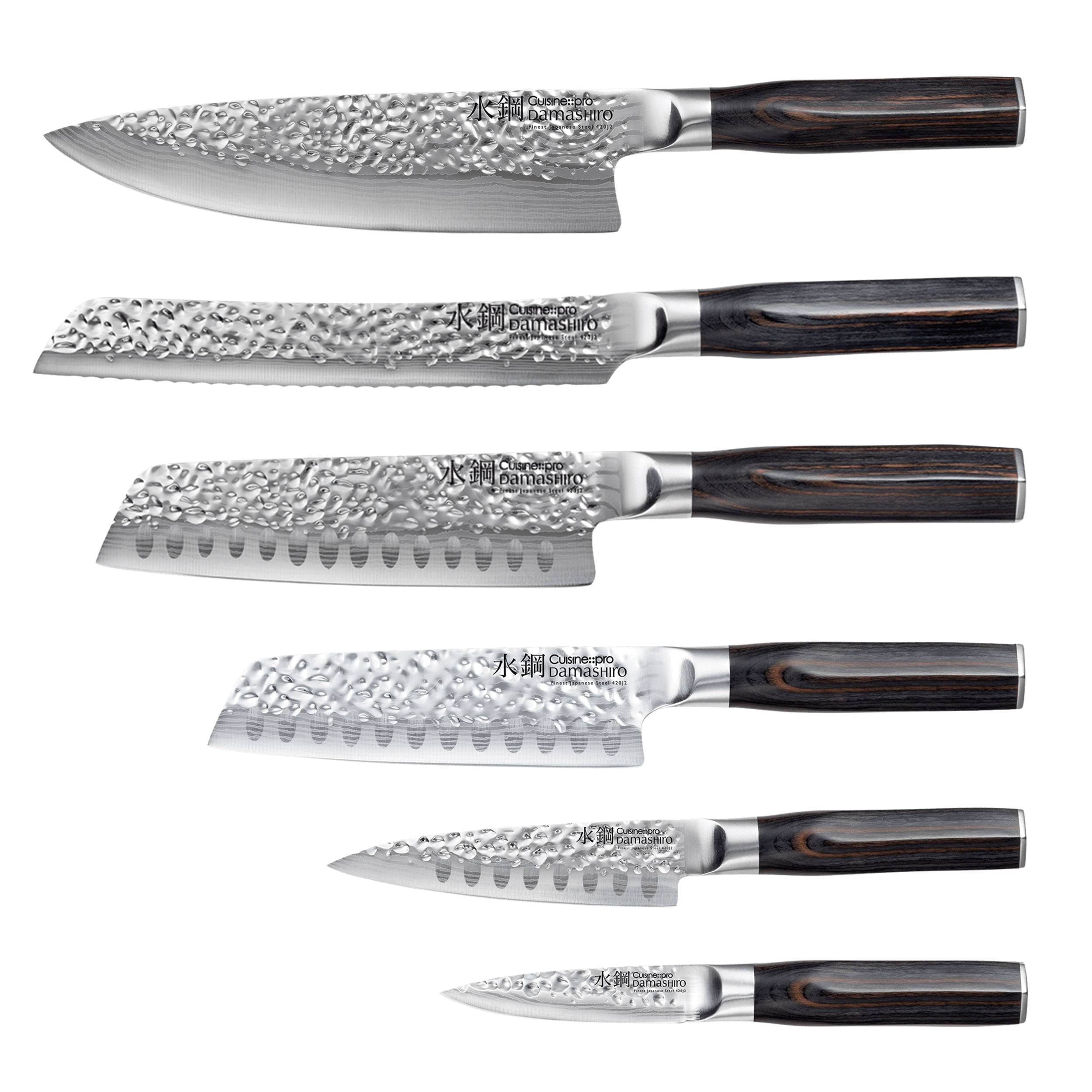 Cuisine::pro® Damashiro EMPEROR® Shi 7-Piece Knife Block